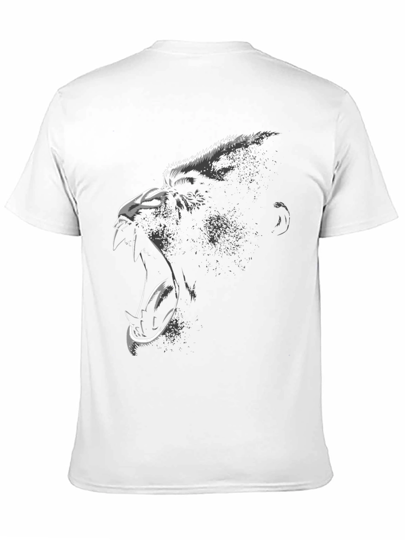 Primal Rage Graphic Tee - Black Gorilla T-Shirt