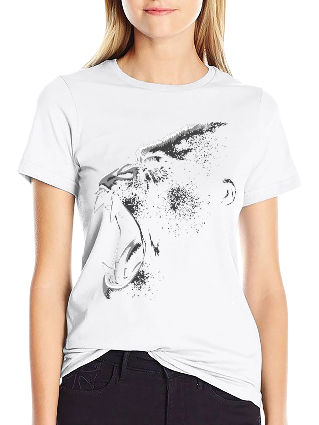 Primal Rage Graphic Tee - Black Gorilla T-Shirt