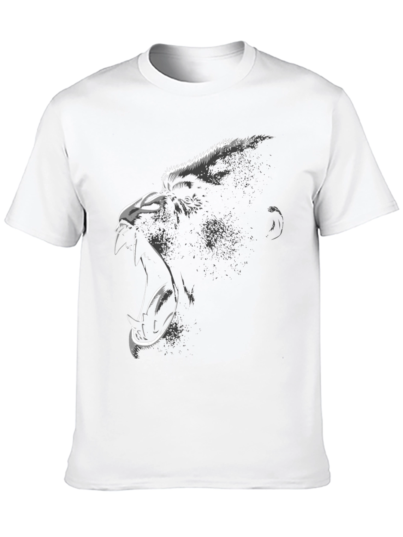 Primal Rage Graphic Tee - Black Gorilla T-Shirt