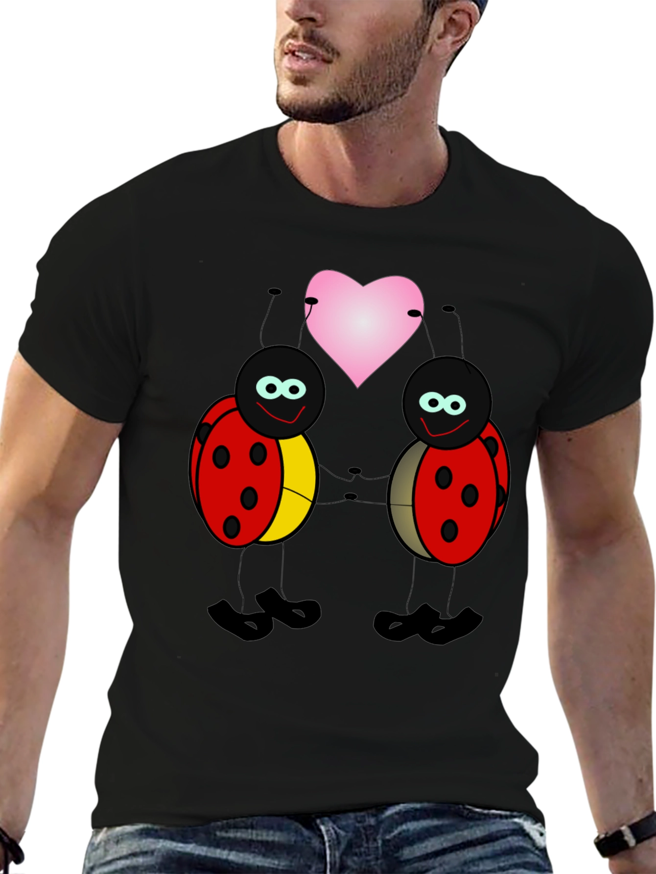 Ladybug Love Graphic Tee