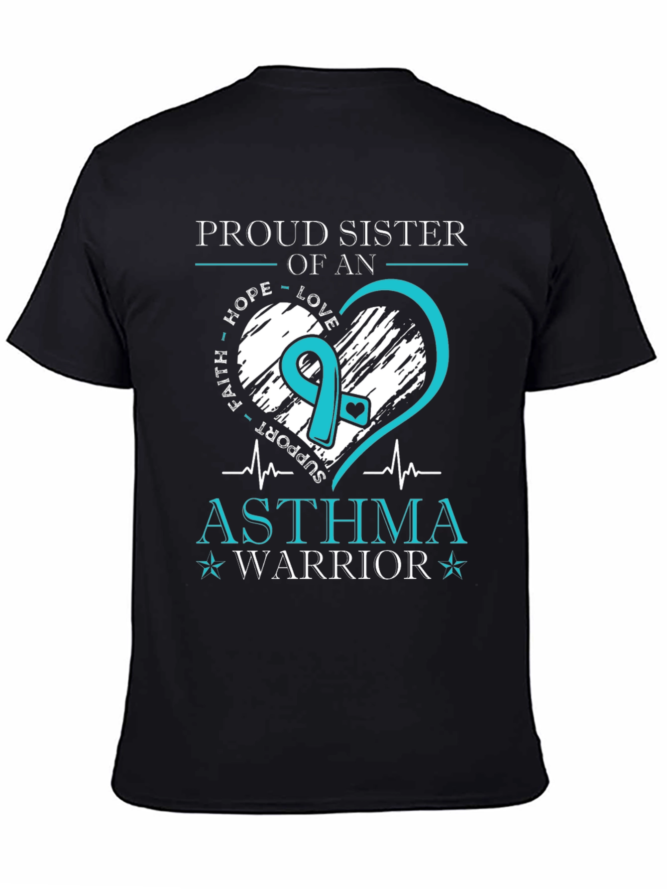 Proud Sister of an Asthma Warrior T-Shirt