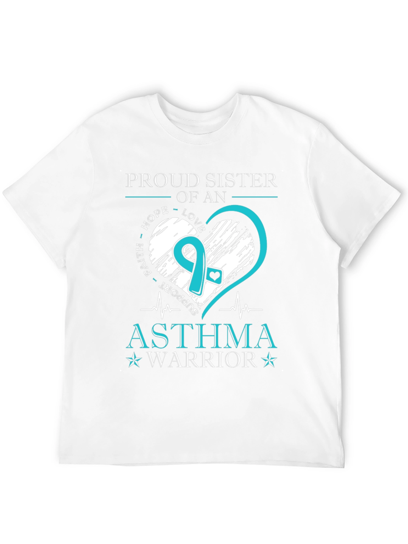 Proud Sister of an Asthma Warrior T-Shirt