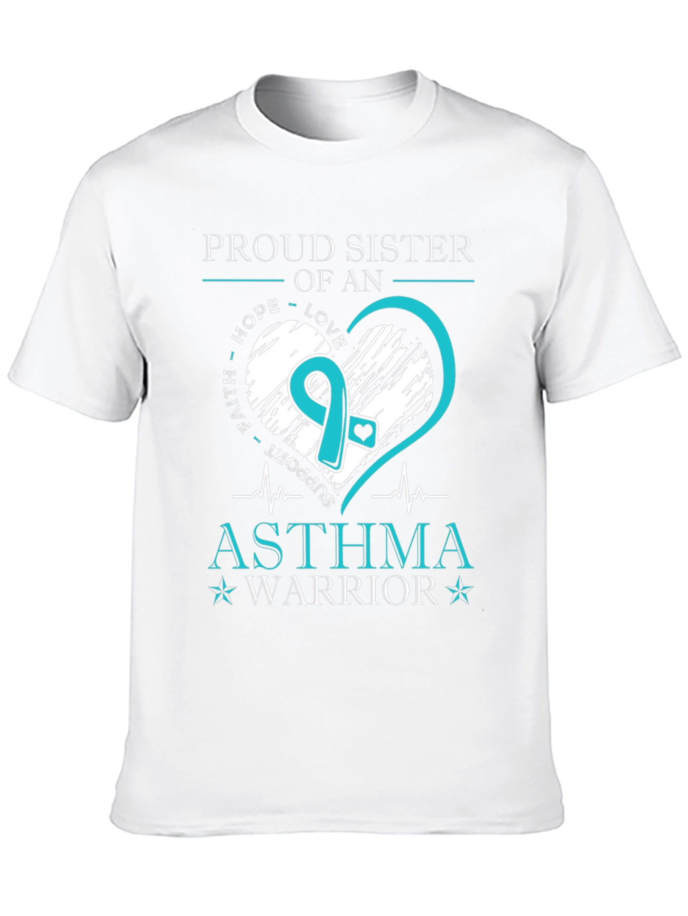 Proud Sister of an Asthma Warrior T-Shirt