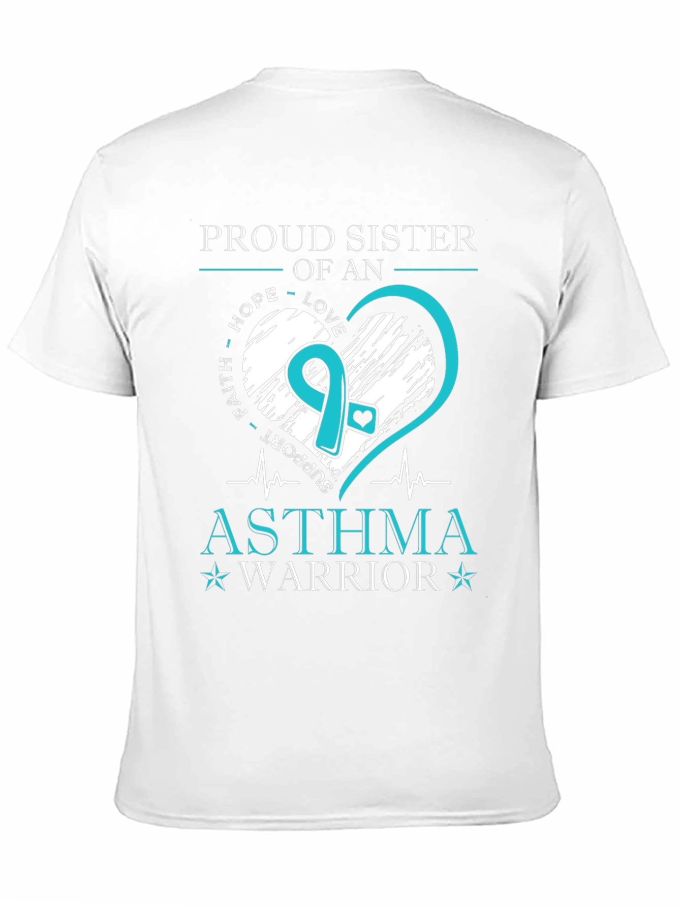 Proud Sister of an Asthma Warrior T-Shirt
