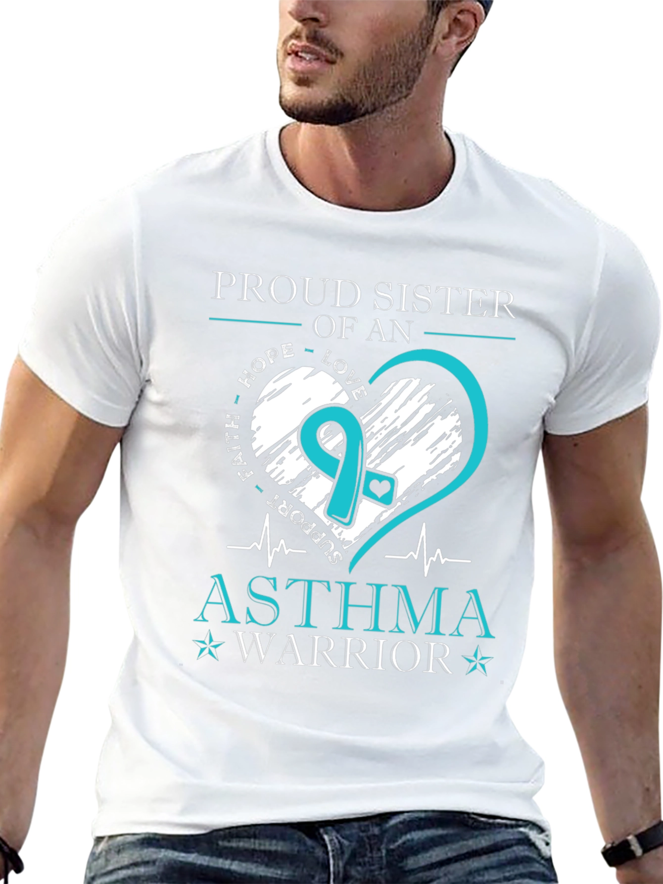 Proud Sister of an Asthma Warrior T-Shirt