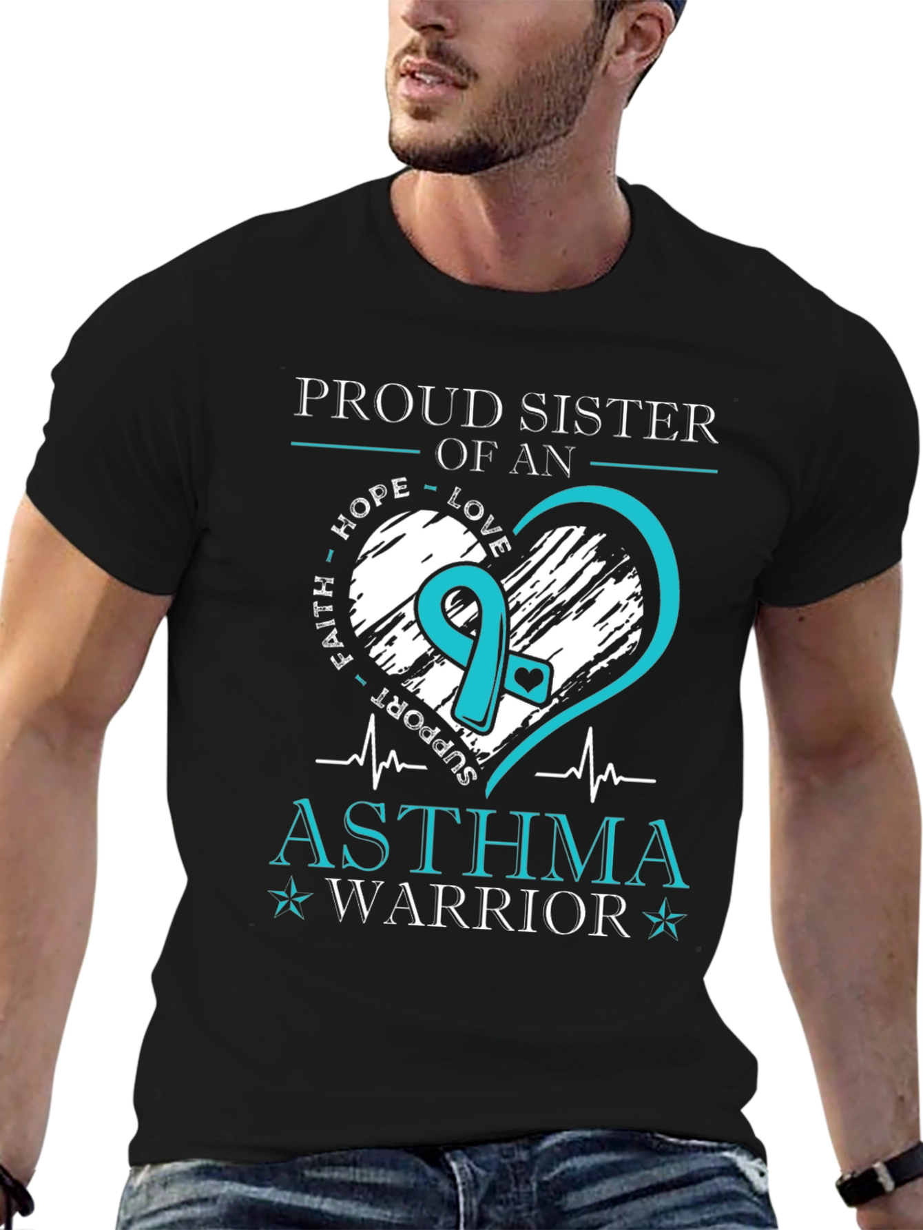 Proud Sister of an Asthma Warrior T-Shirt
