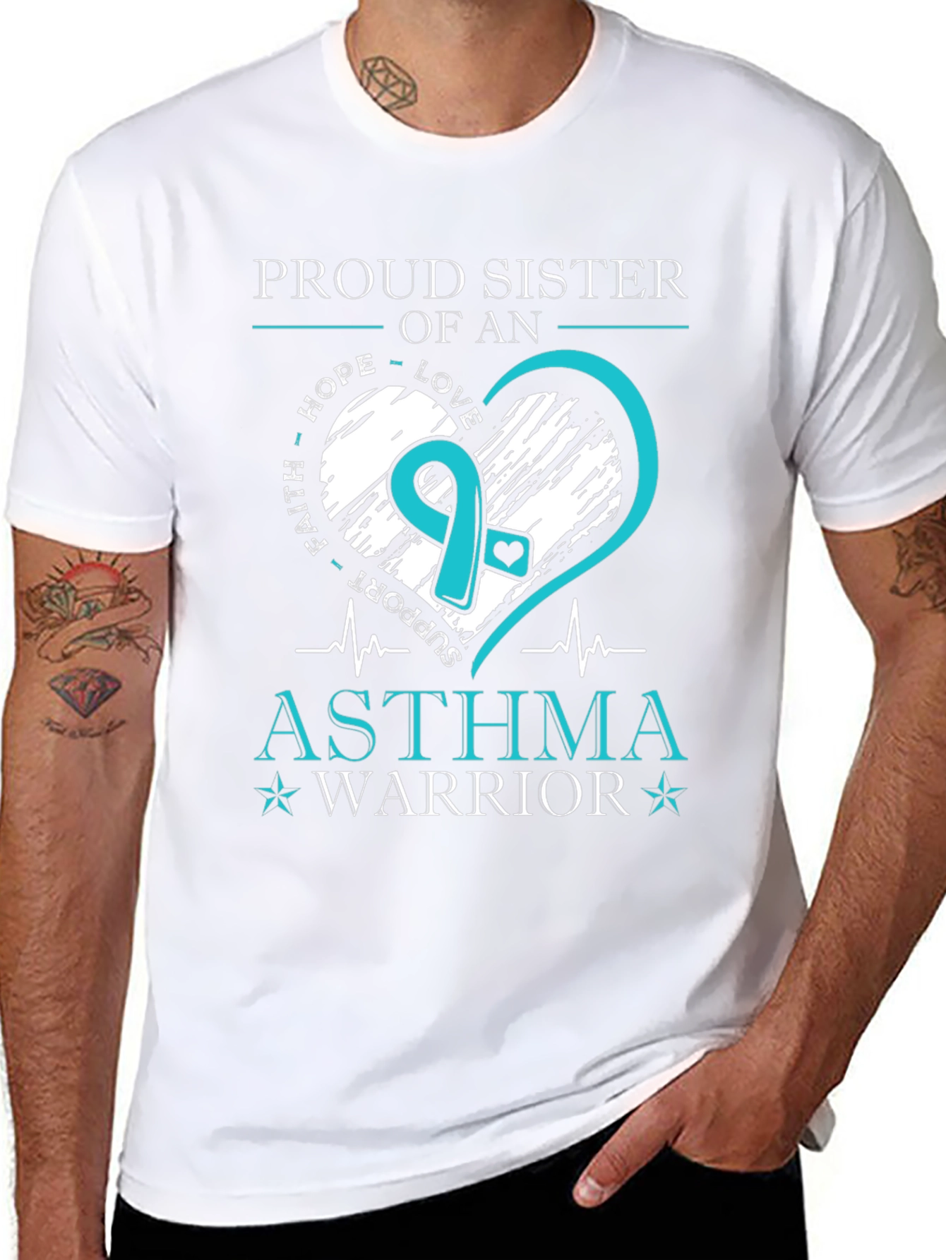 Proud Sister of an Asthma Warrior T-Shirt