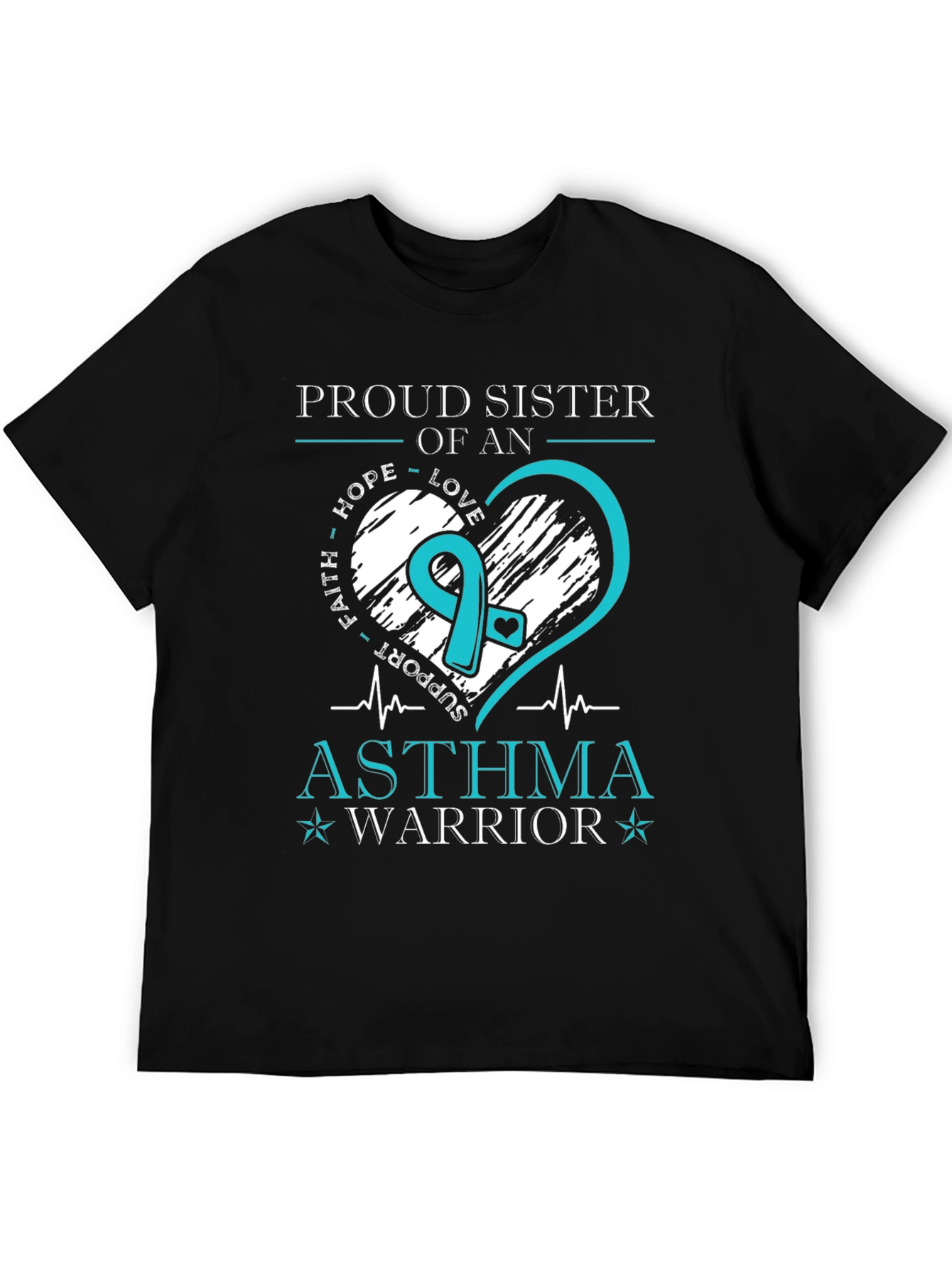 Proud Sister of an Asthma Warrior T-Shirt