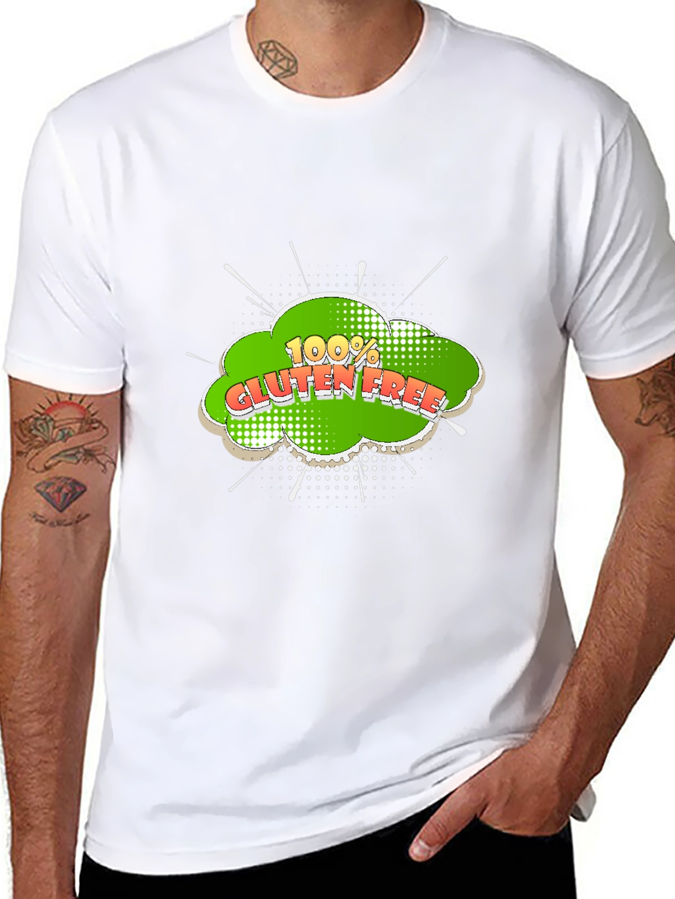 Gluten Free Graphic T-Shirt - Black