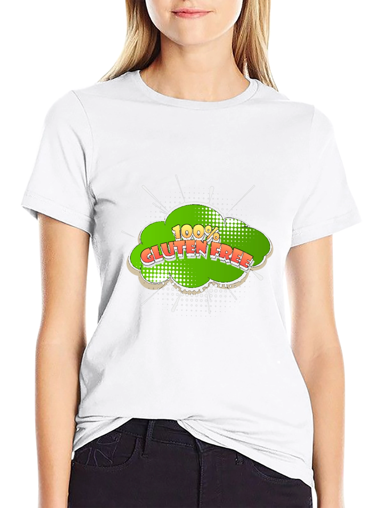 Gluten Free Graphic T-Shirt - Black