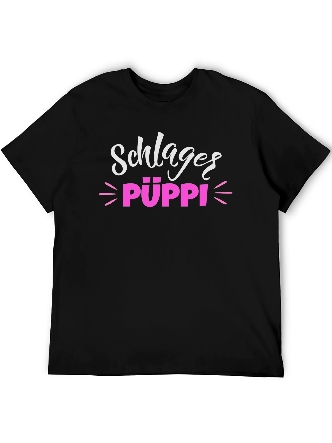 Schlager Puppi T-Shirt Black Cute German Tee