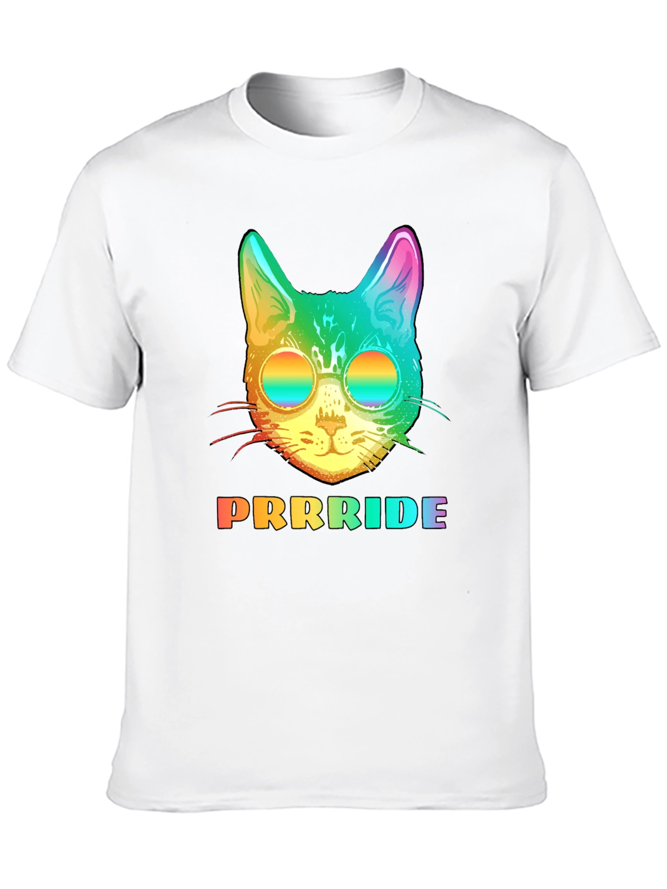 Rainbow Cat Pride T-Shirt