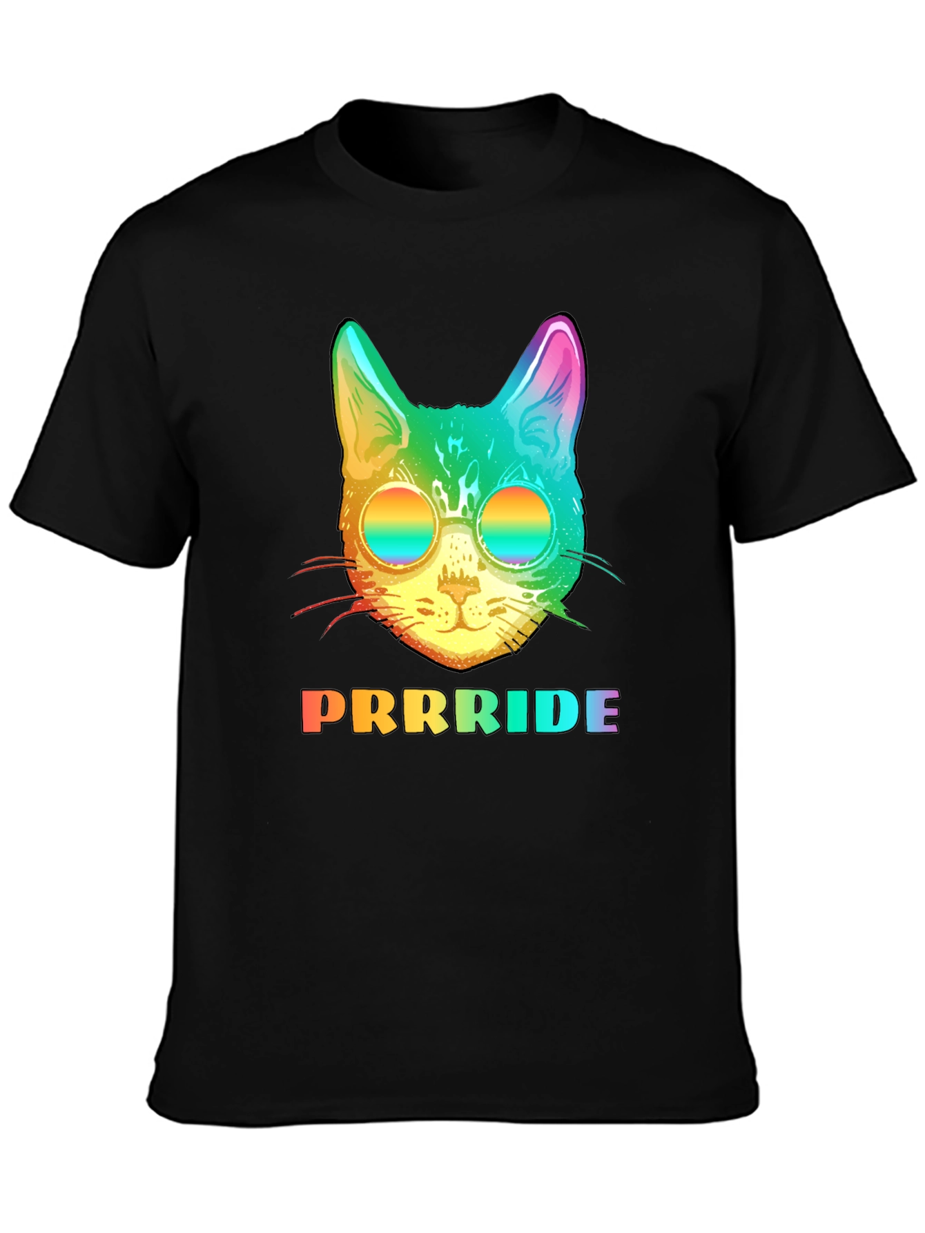 Rainbow Cat Pride T-Shirt