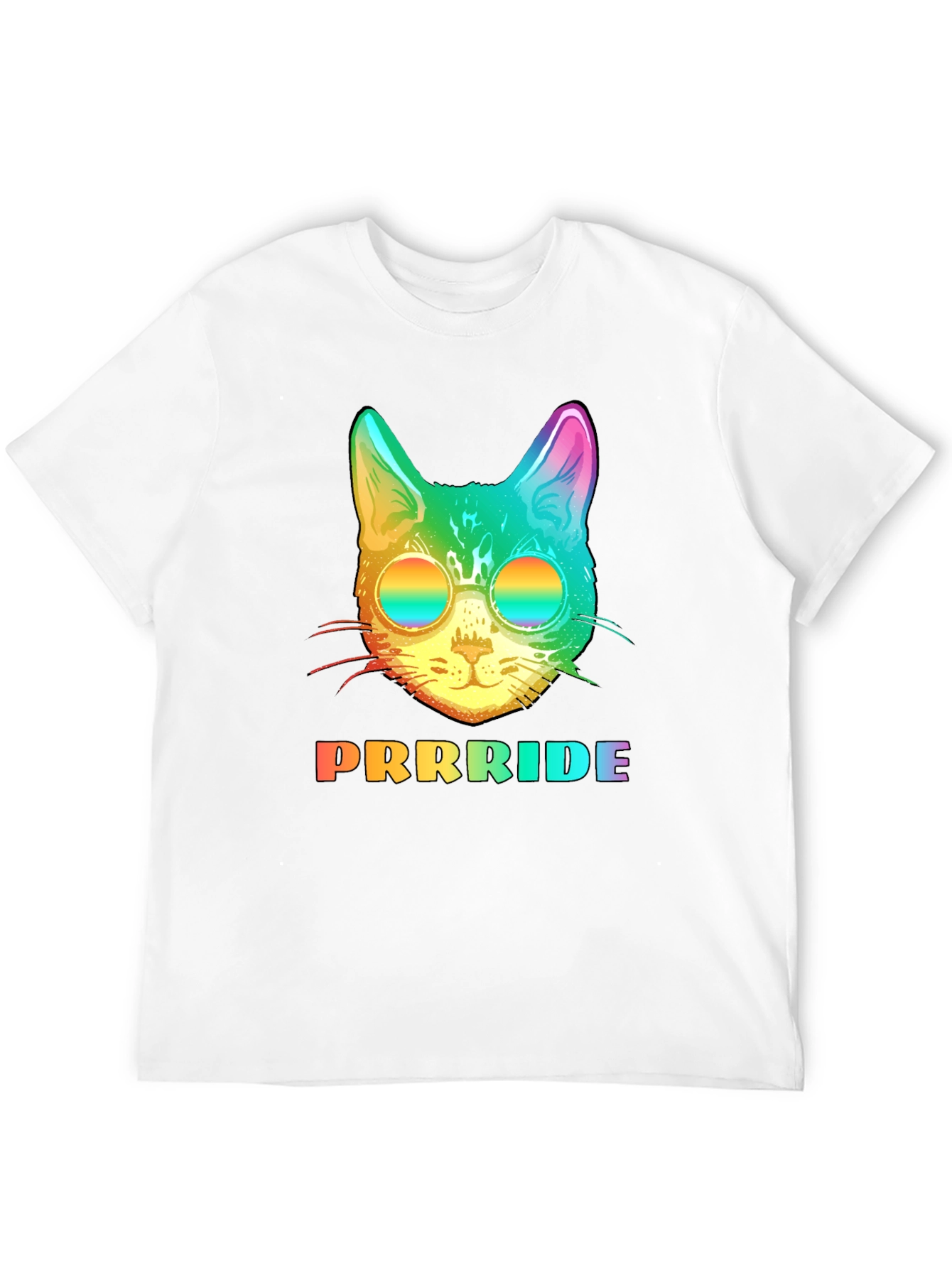 Rainbow Cat Pride T-Shirt