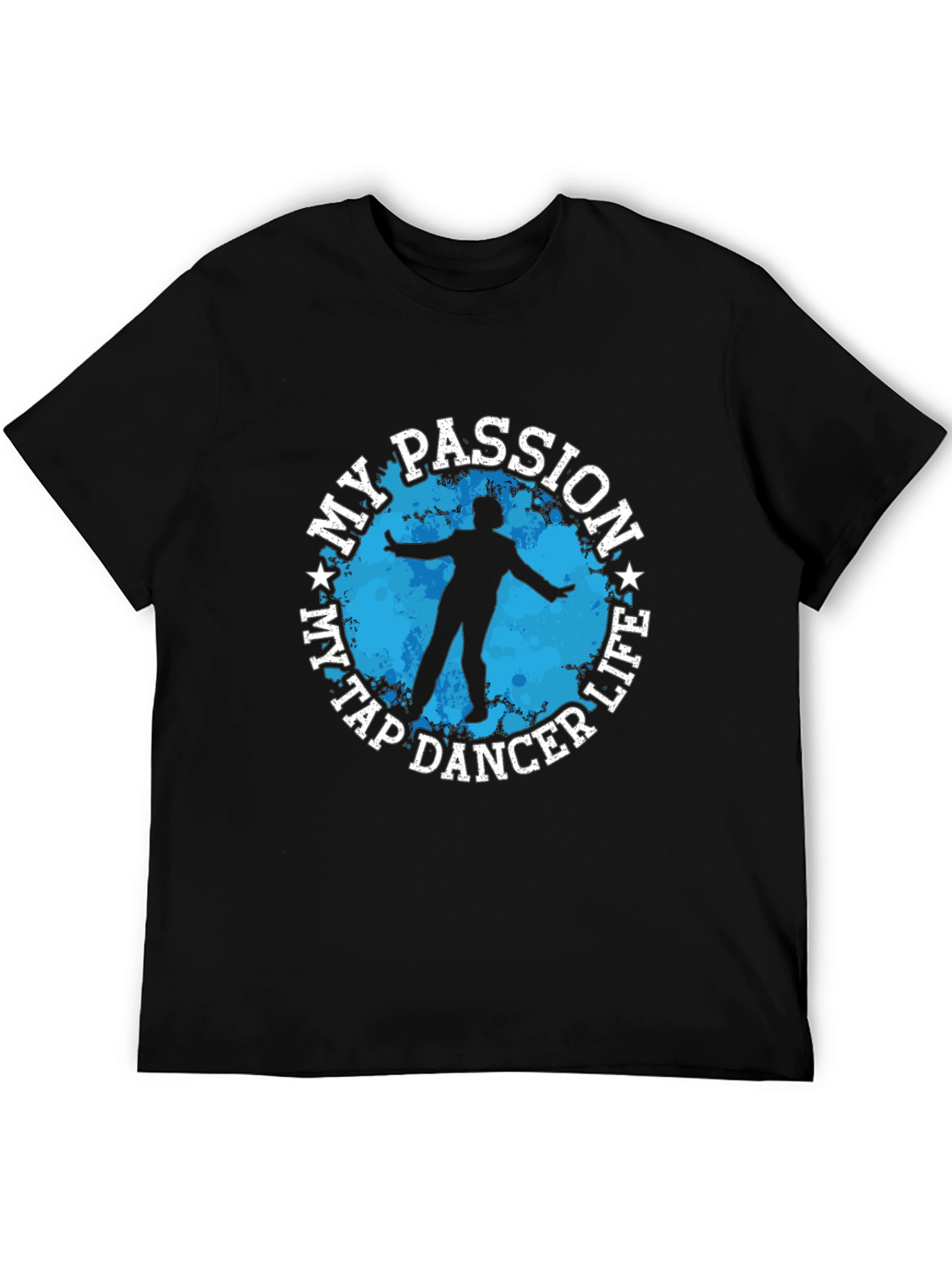My Tap Dancer Life Passion Black T-Shirt