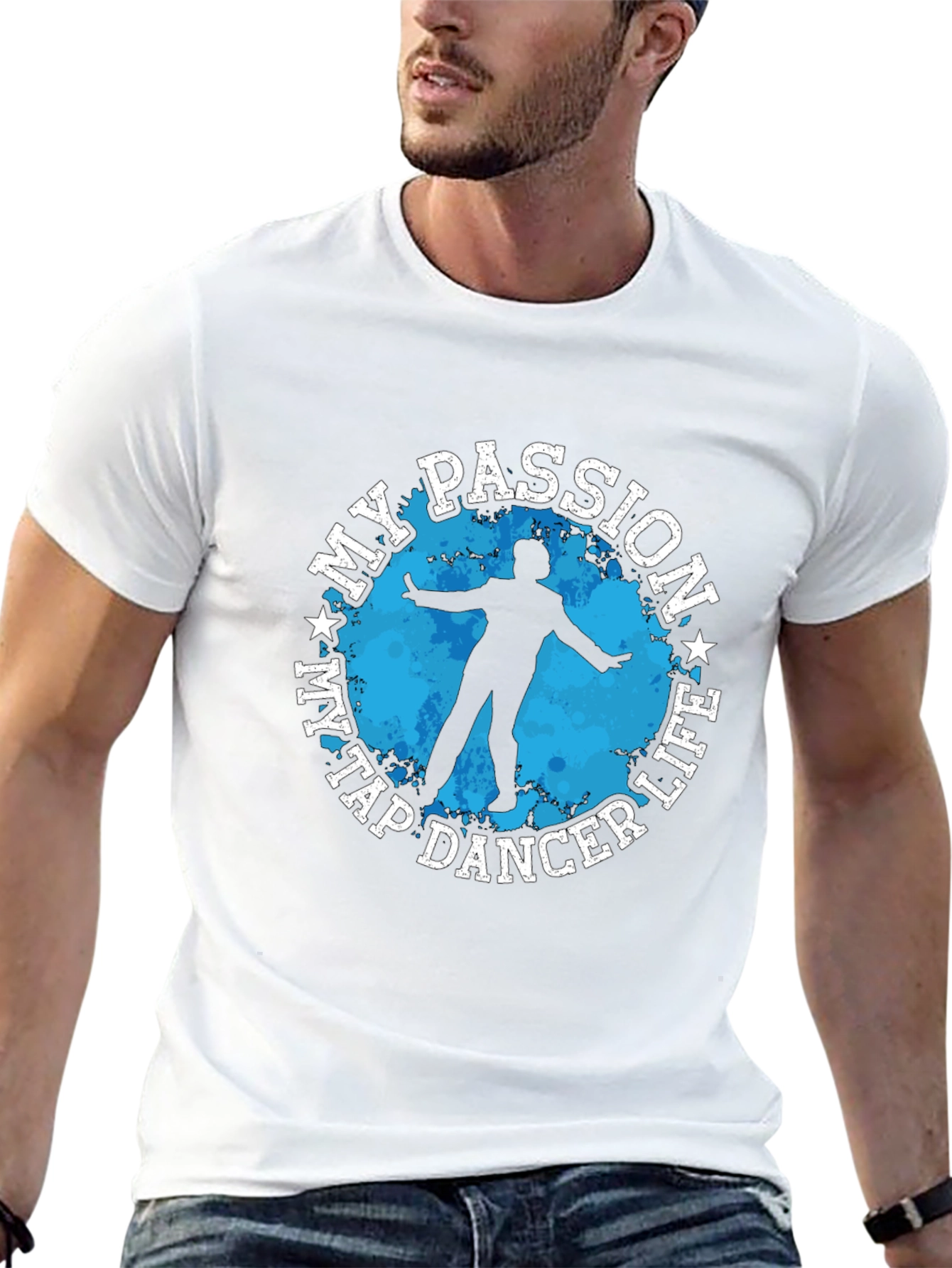 My Tap Dancer Life Passion Black T-Shirt