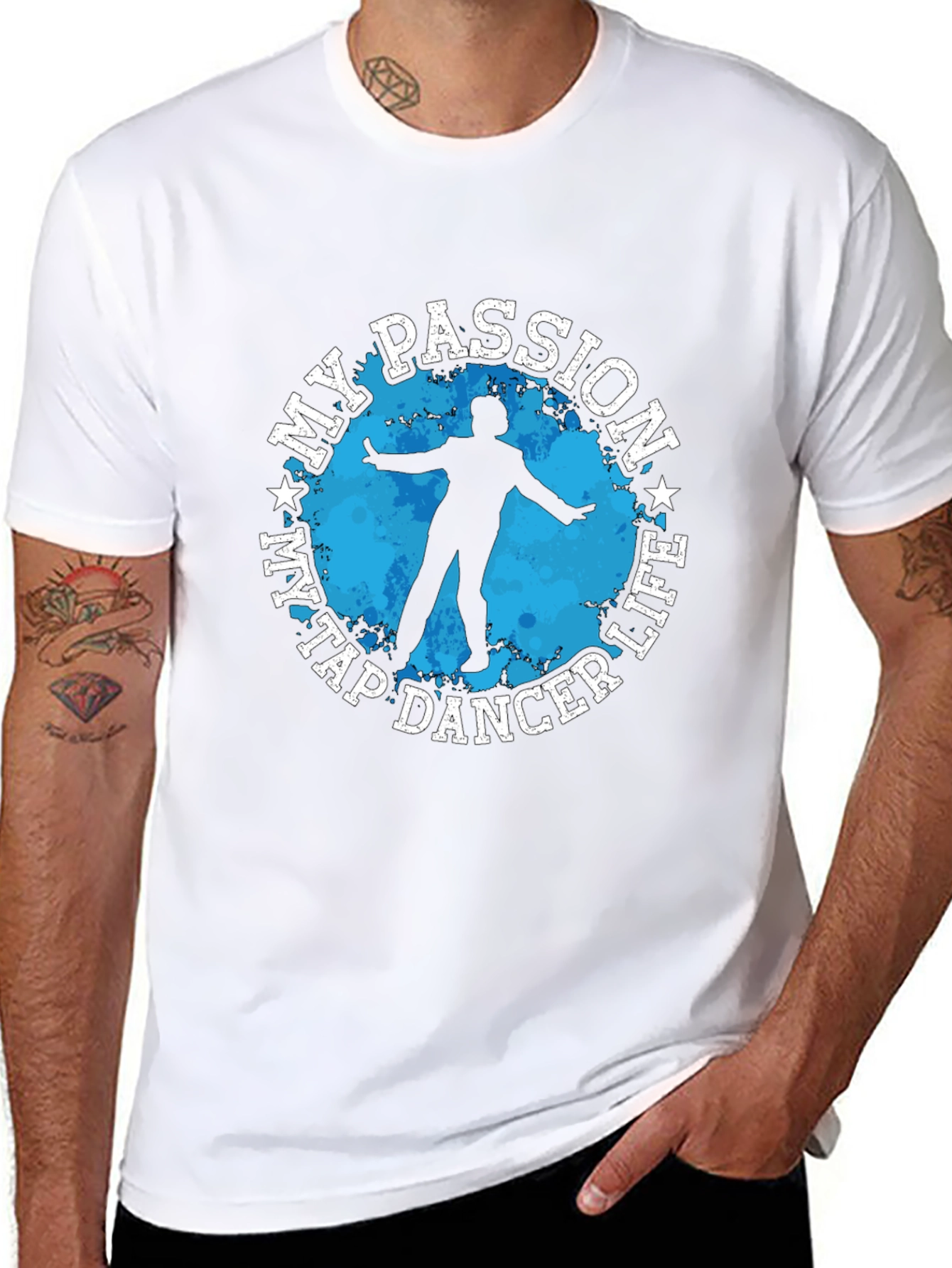 My Tap Dancer Life Passion Black T-Shirt