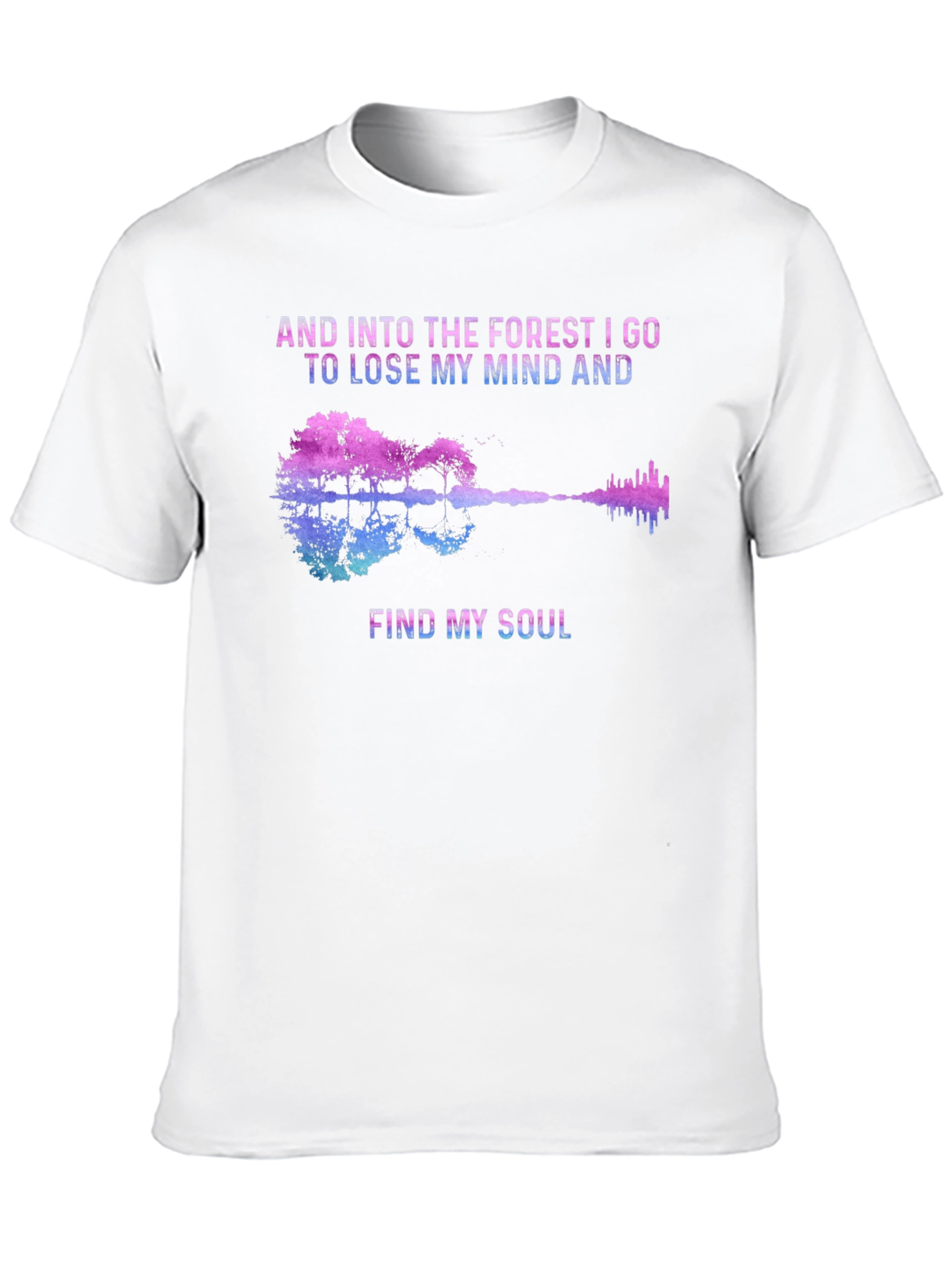 Forest Soul Guitar Graphic T-Shirt