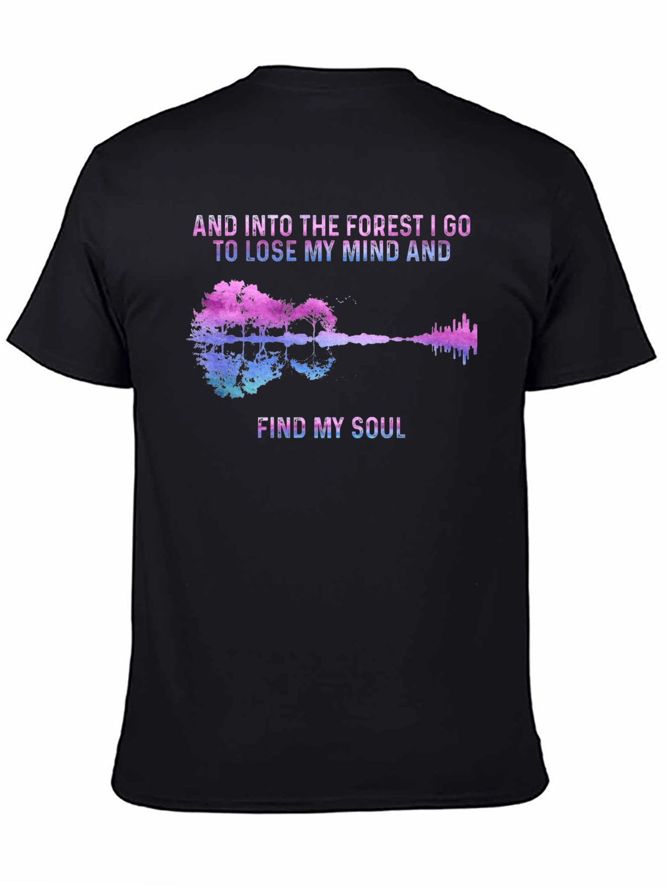 Forest Soul Guitar Graphic T-Shirt