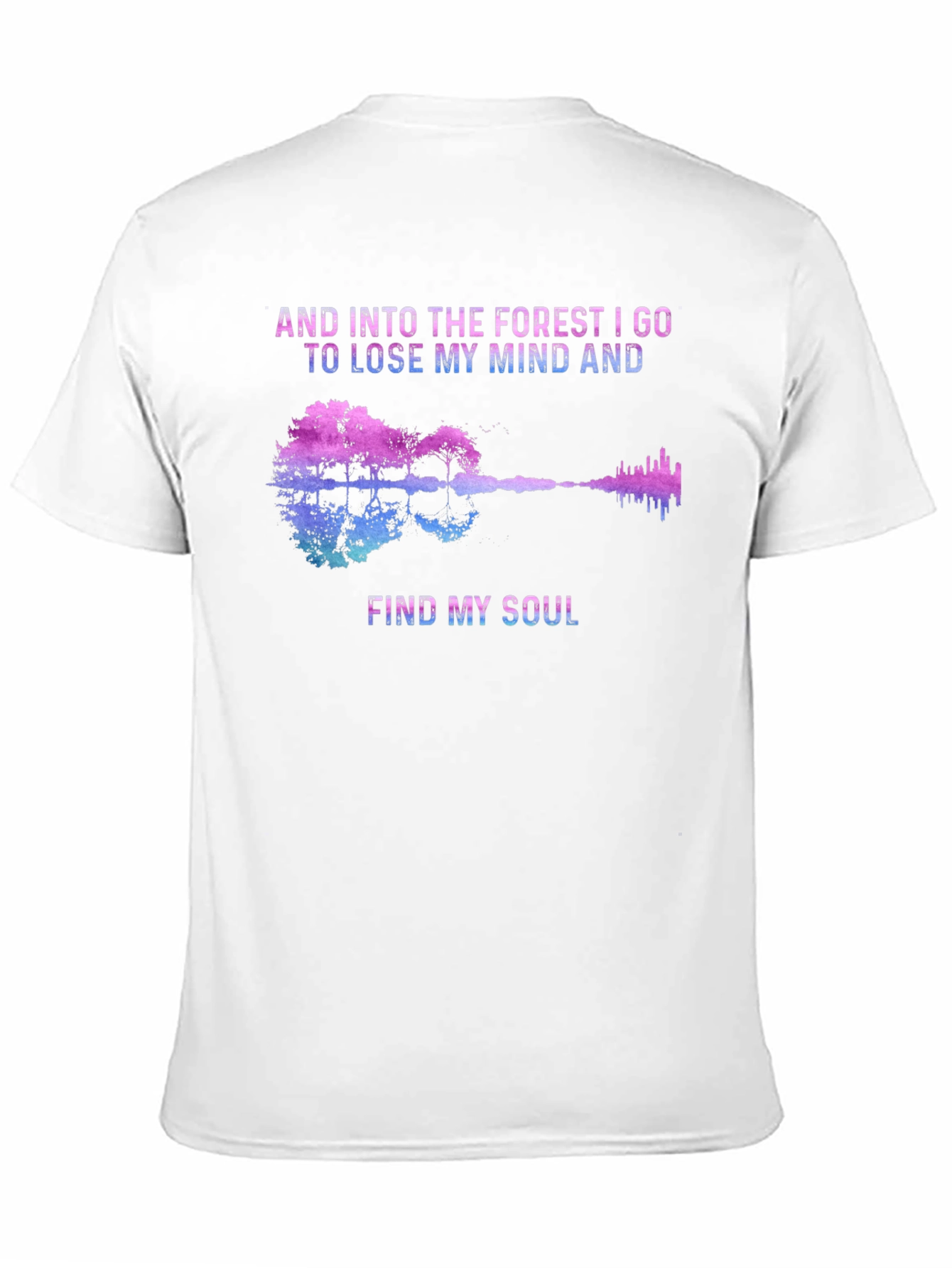 Forest Soul Guitar Graphic T-Shirt