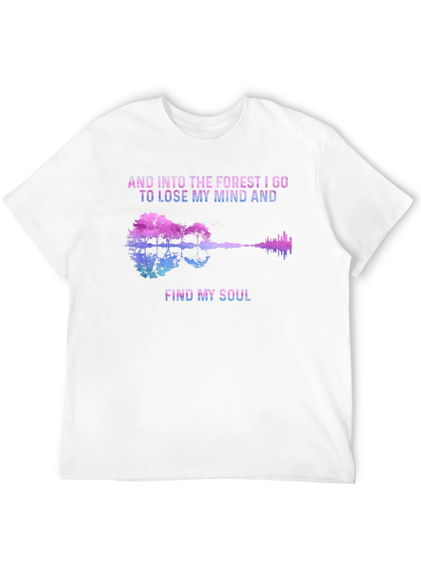 Forest Soul Guitar Graphic T-Shirt