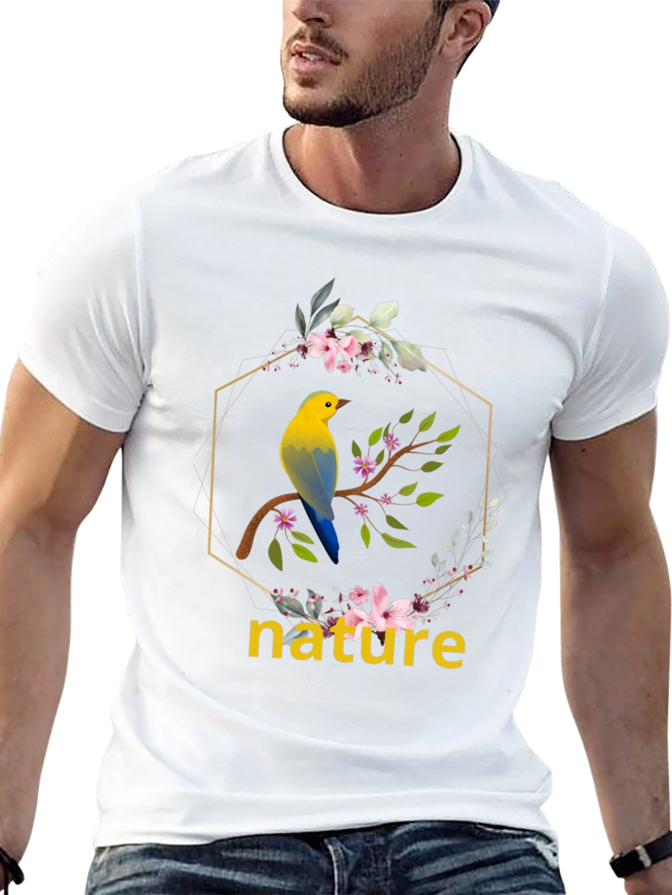 Nature Bird Graphic Tee