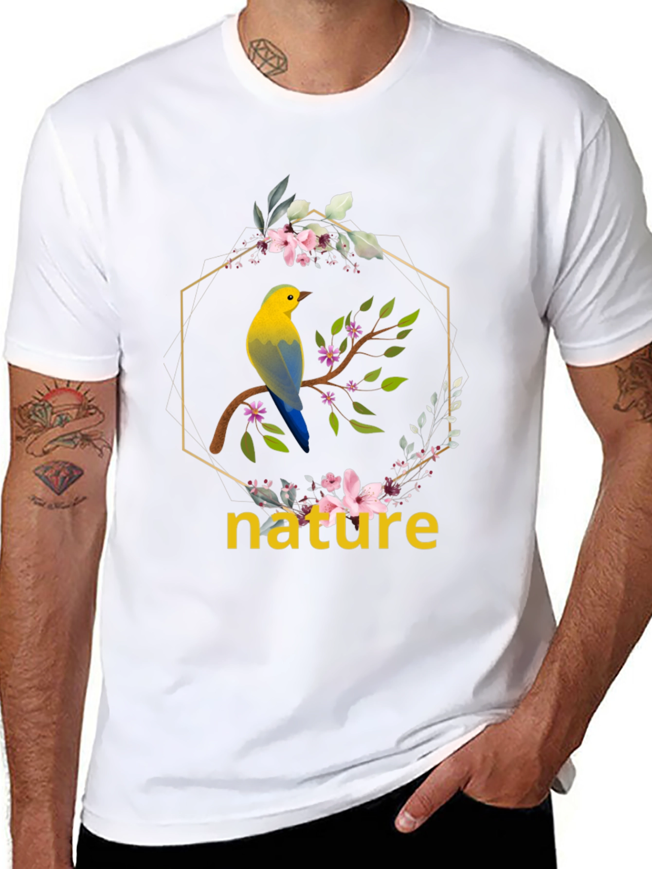Nature Bird Graphic Tee