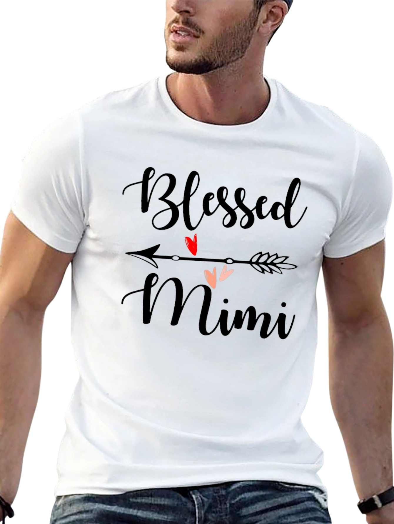 Blessed Mimi T-Shirt - Arrow Heart Design