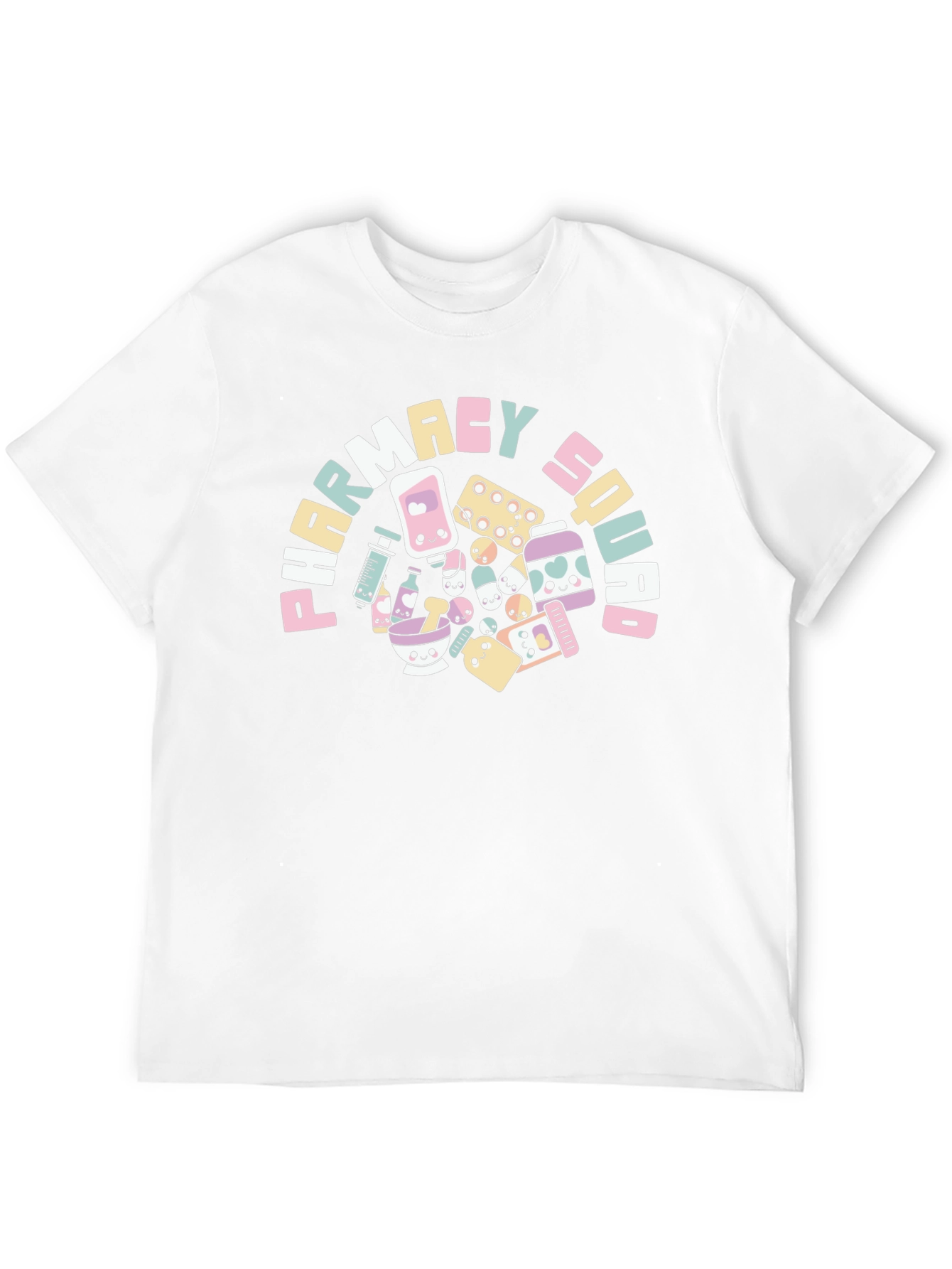 Pharmacy Squad T-Shirt - Cute Pill Design