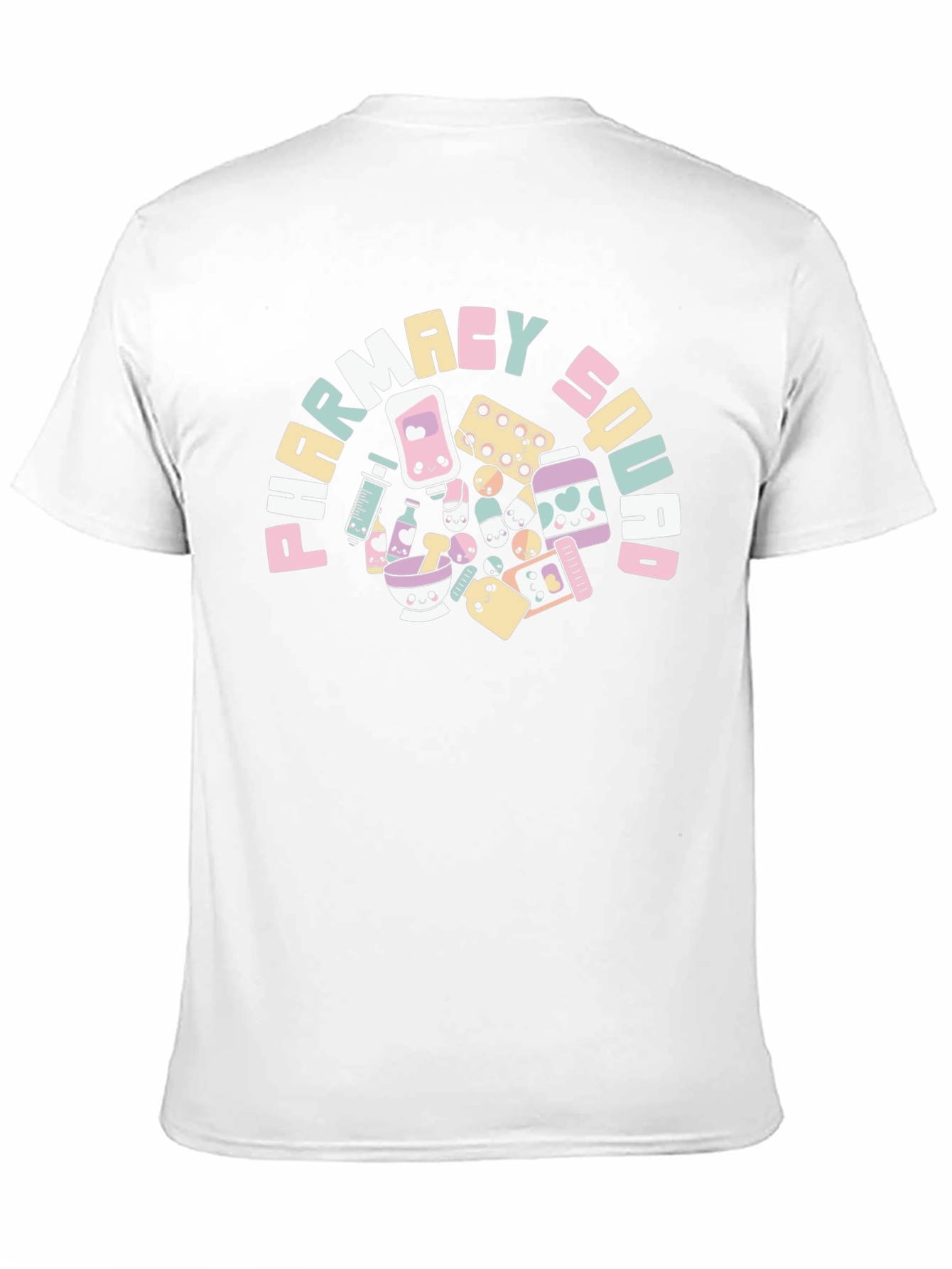 Pharmacy Squad T-Shirt - Cute Pill Design