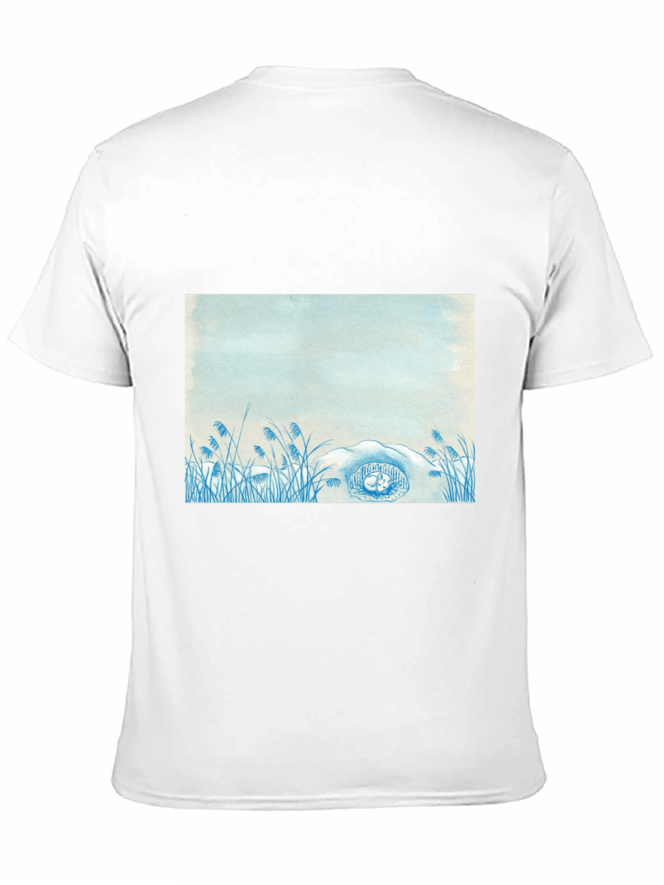 Nature Scene Graphic Tee - Soft Cotton Comfort