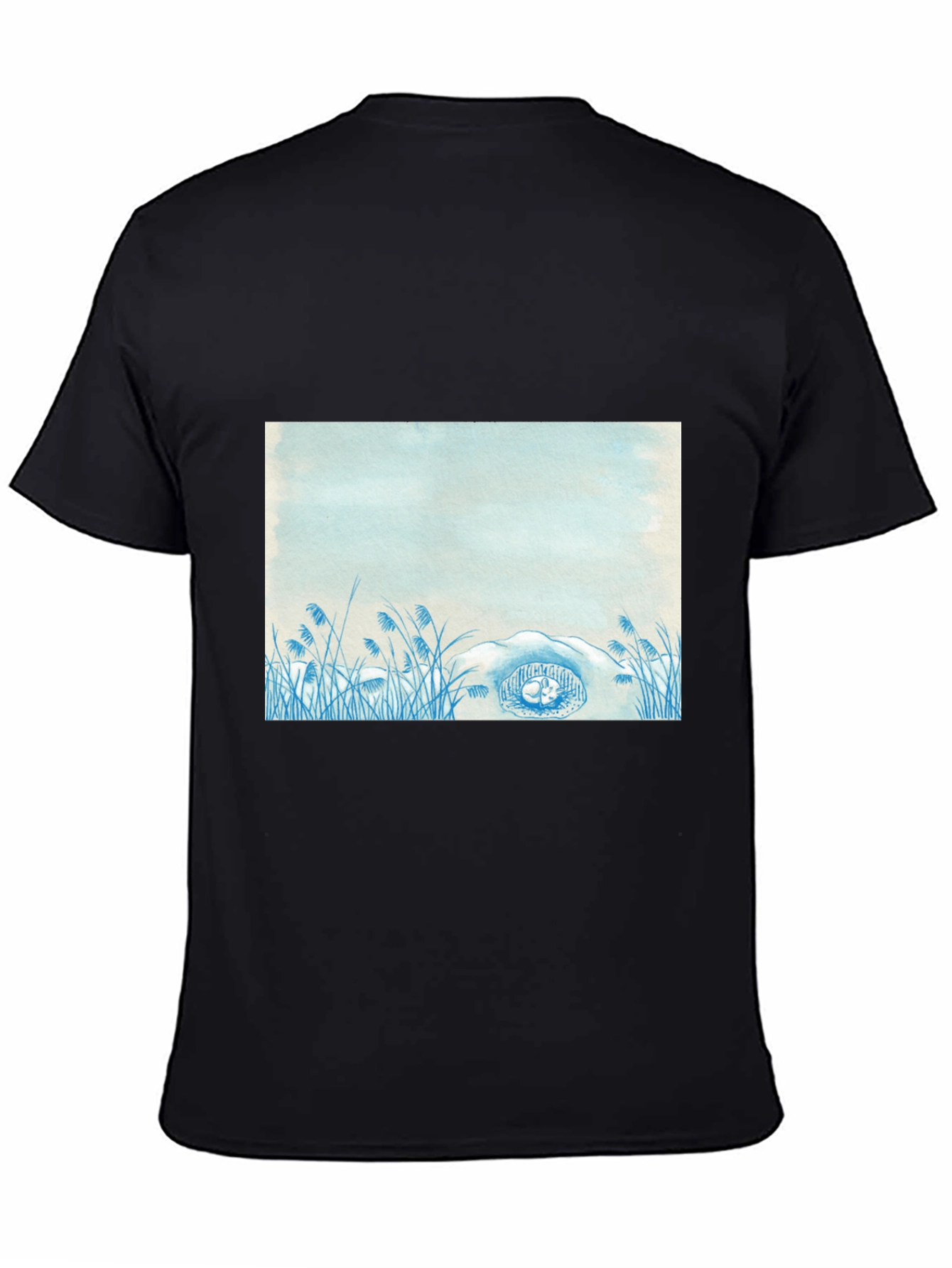 Nature Scene Graphic Tee - Soft Cotton Comfort
