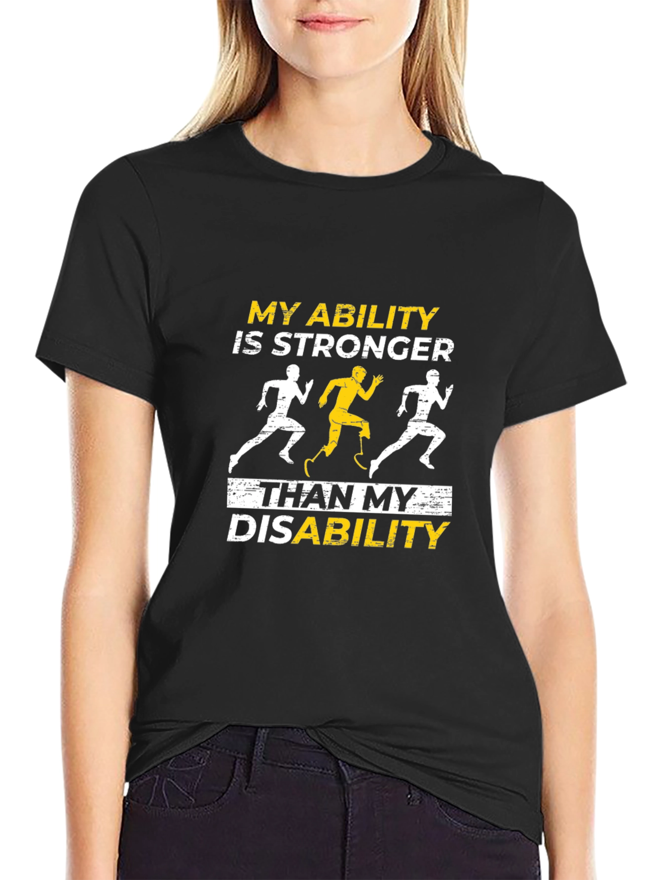 Inspirational Ability Disability T-Shirt