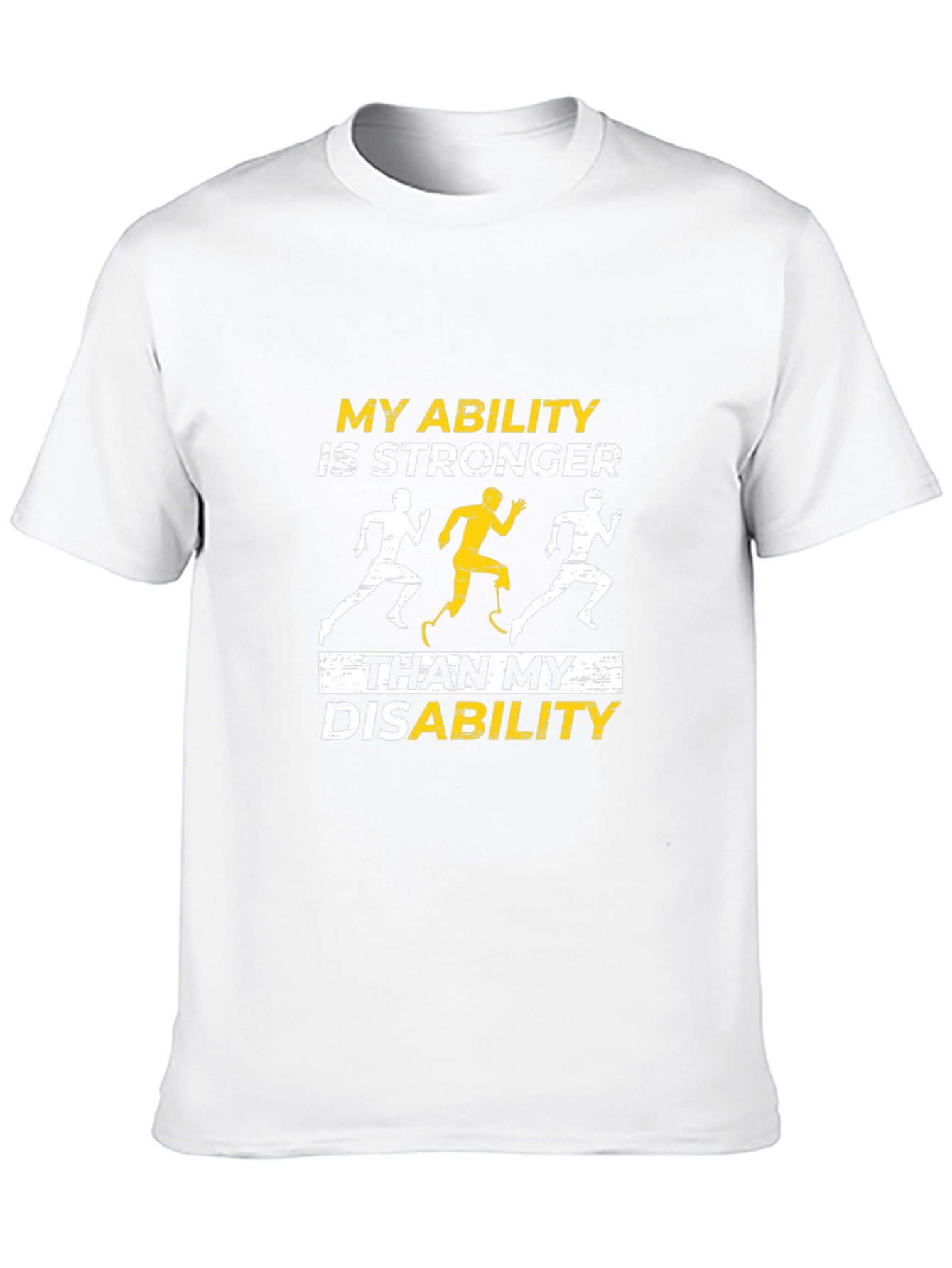 Inspirational Ability Disability T-Shirt