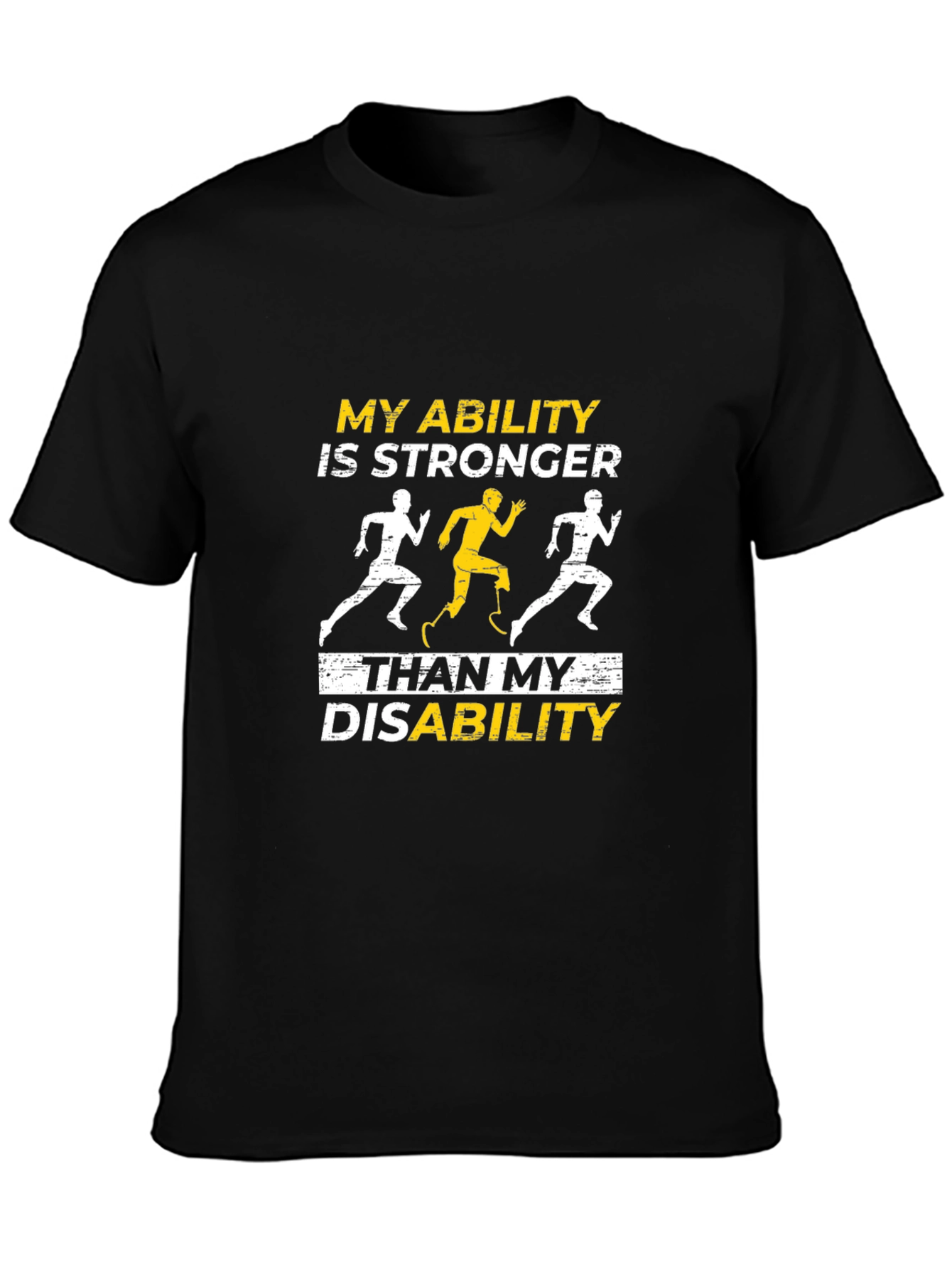 Inspirational Ability Disability T-Shirt