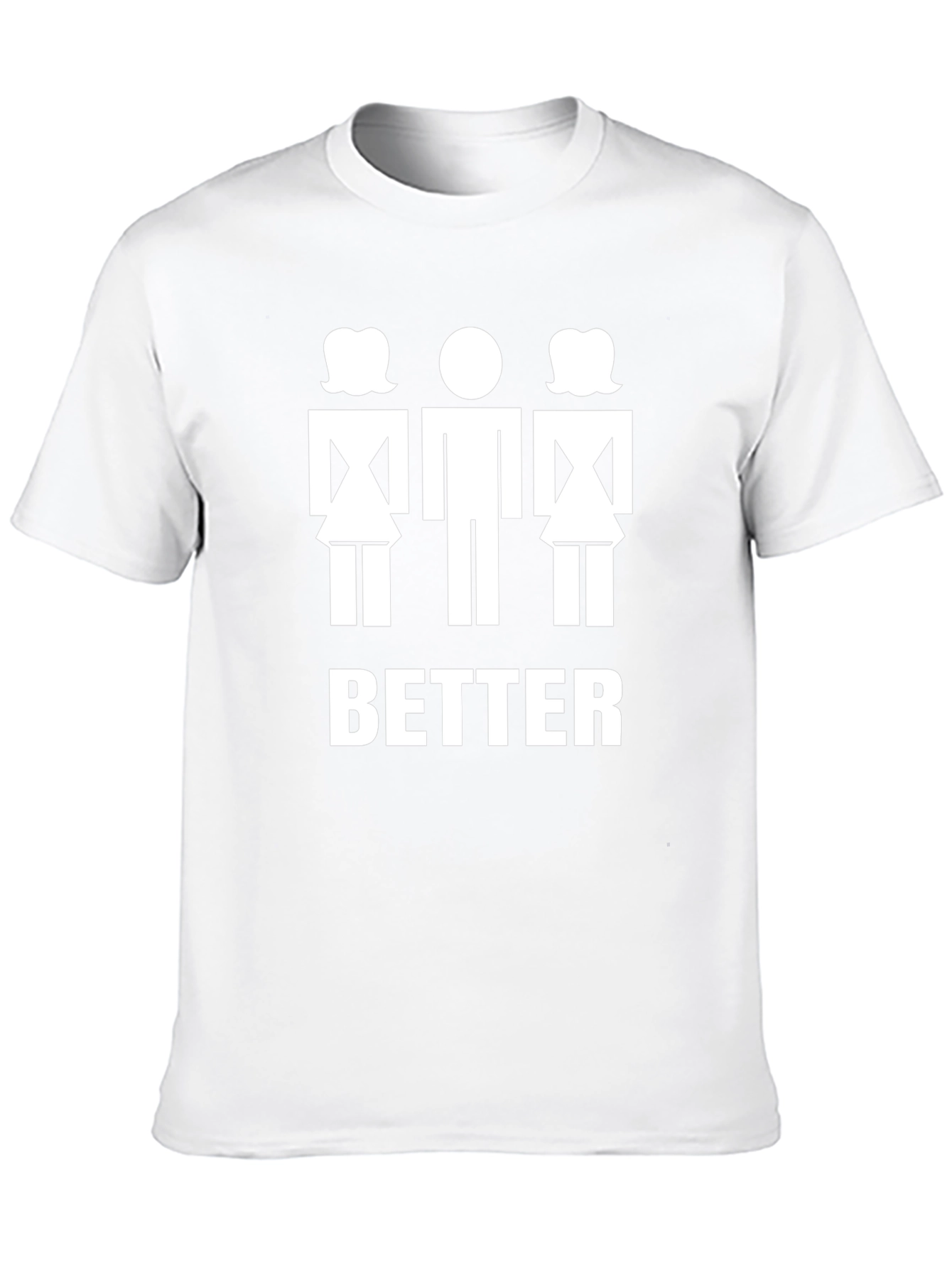 Funny Better with Two Women T-Shirt