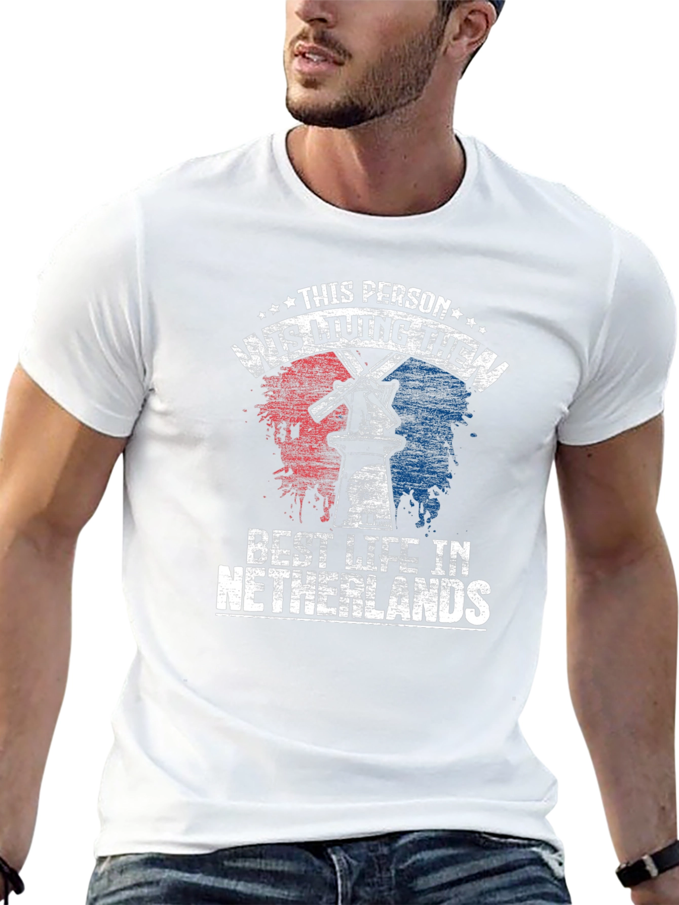 Living the Best Life in Netherlands T-Shirt