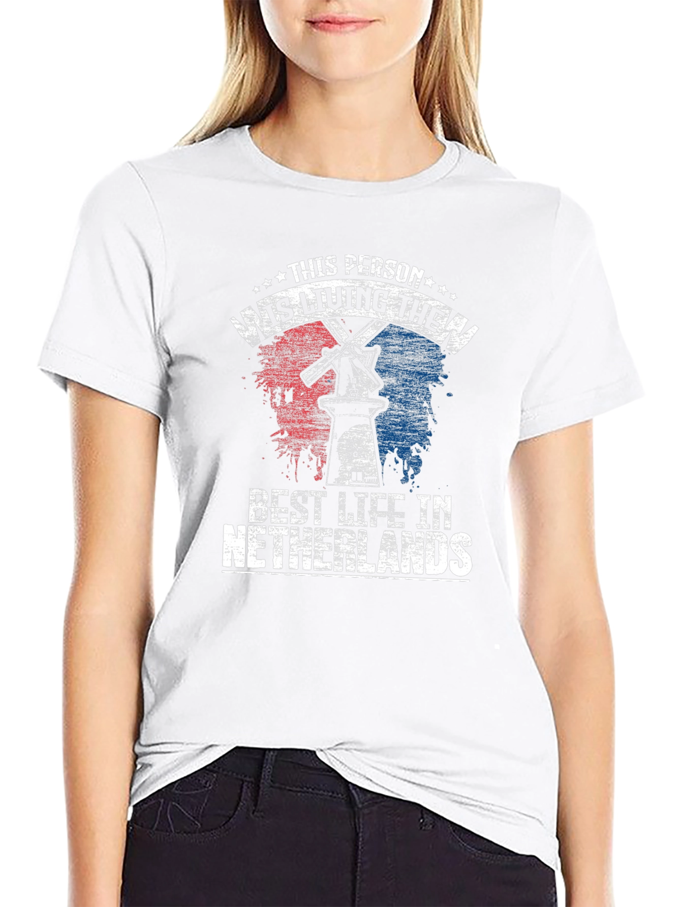 Living the Best Life in Netherlands T-Shirt