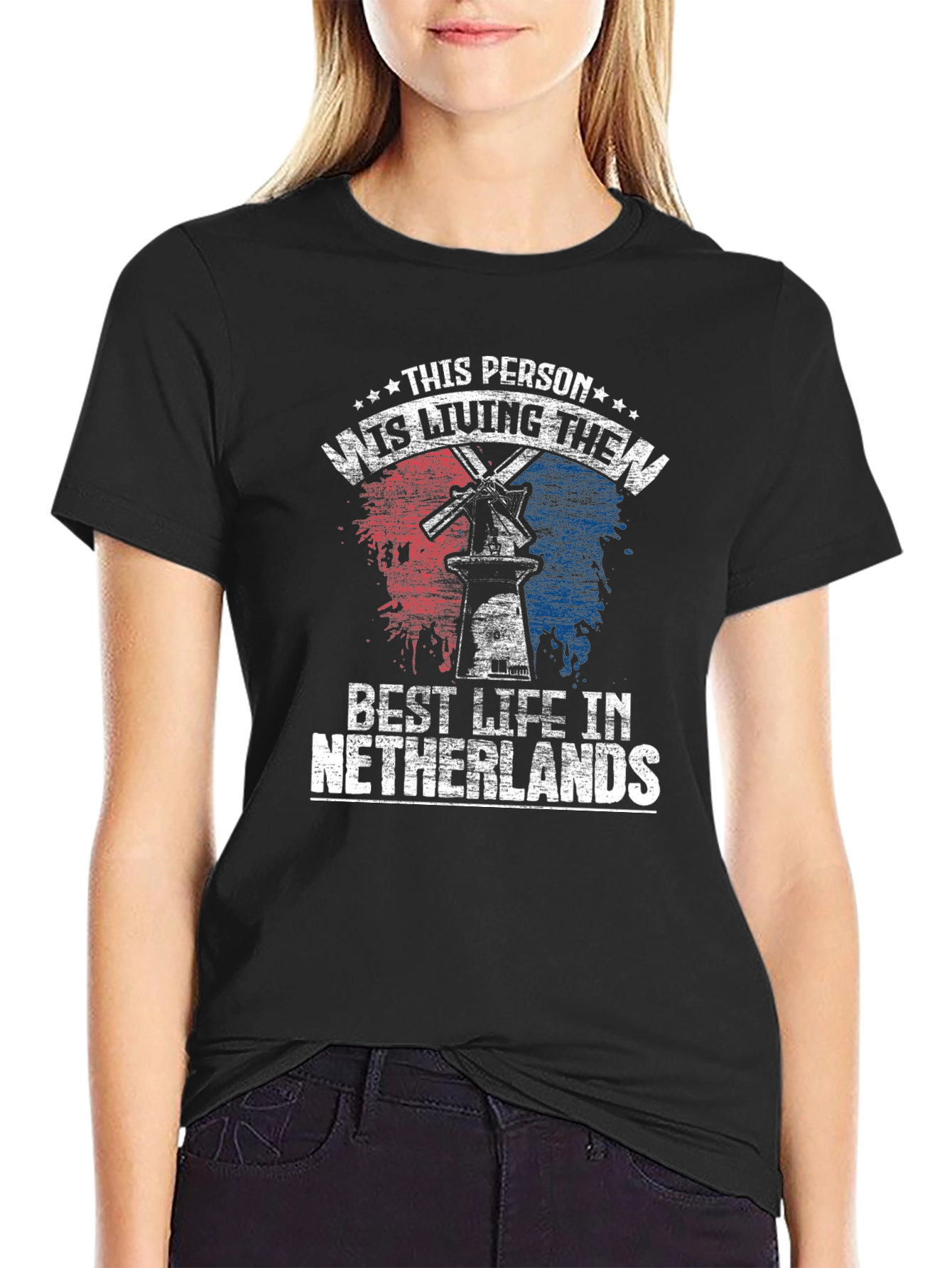 Living the Best Life in Netherlands T-Shirt