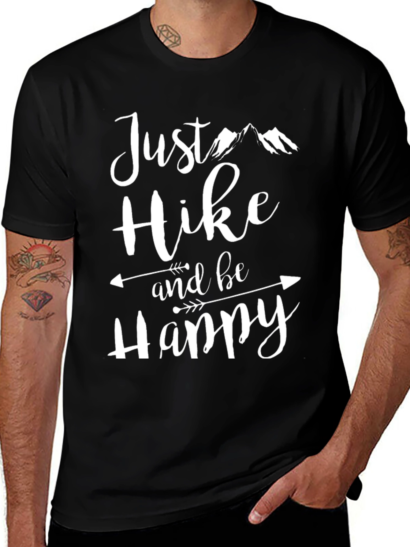 Just Hike and Be Happy T-Shirt