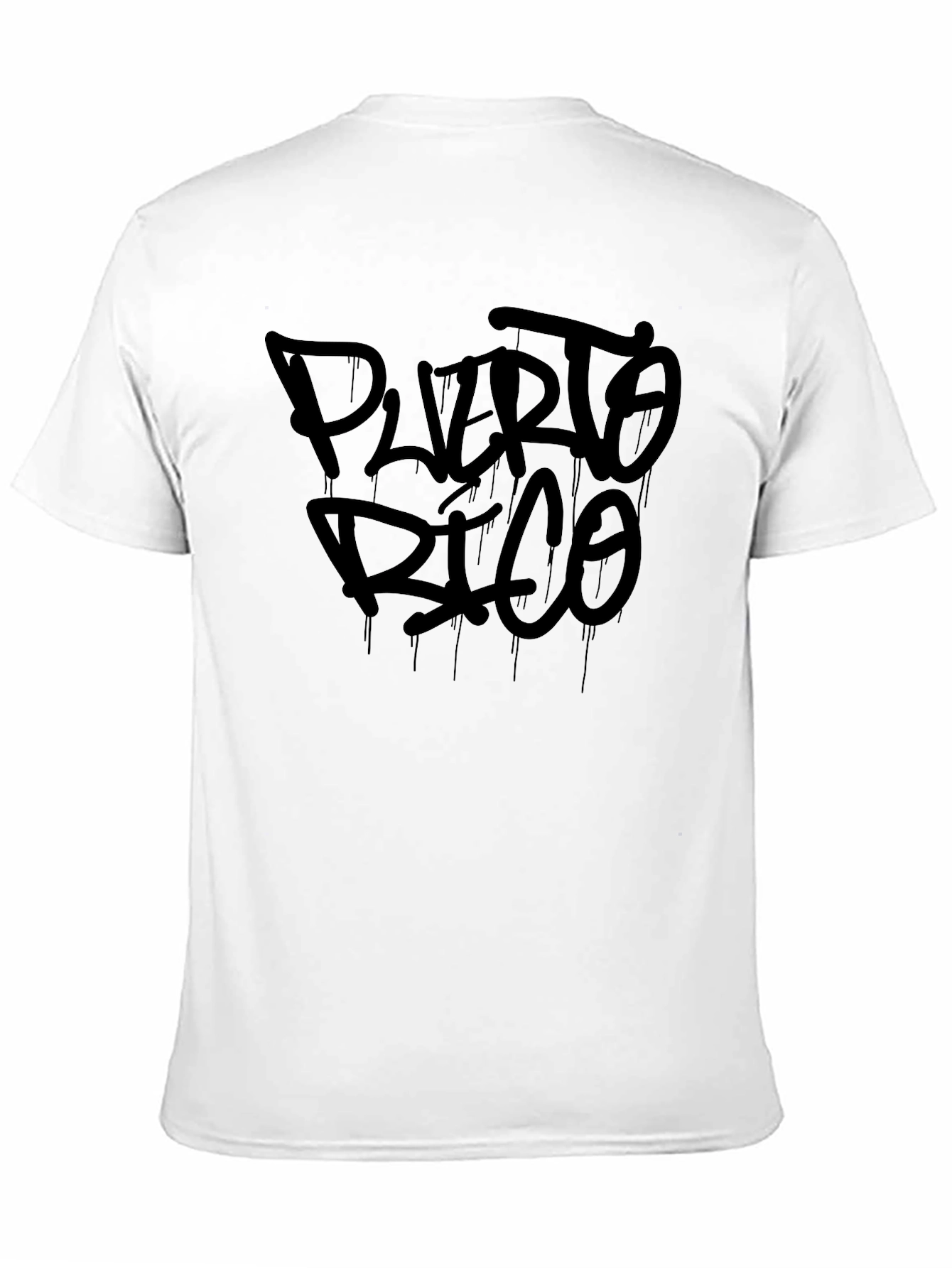 Puerto Rico T-Shirt - Black Graphic Tee