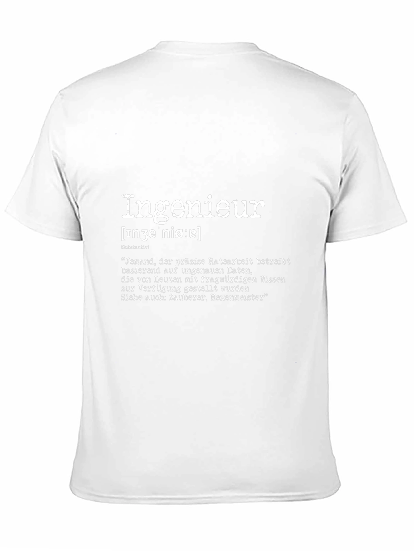Engineer Definition Graphic Tee - Black T-Shirt