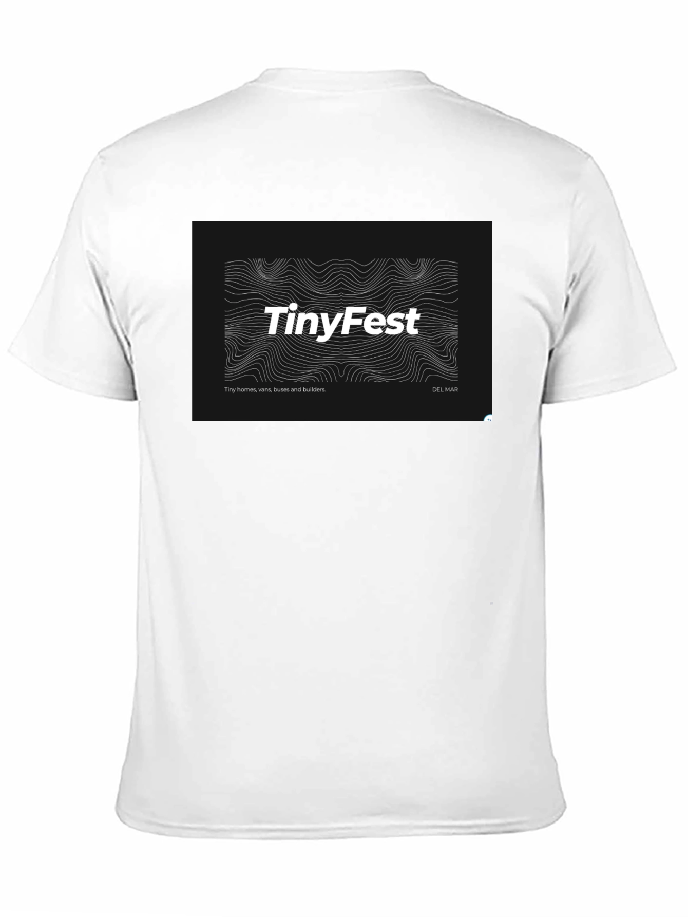 TinyFest Black T-Shirt - Tiny Homes Vans & Builders