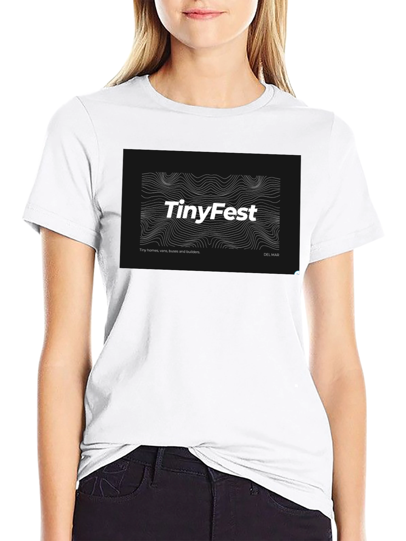 TinyFest Black T-Shirt - Tiny Homes Vans & Builders