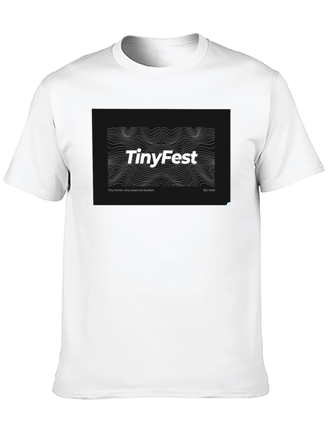 TinyFest Black T-Shirt - Tiny Homes Vans & Builders
