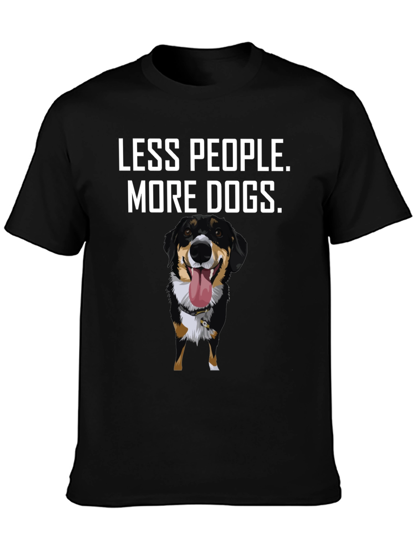 Less People More Dogs T-Shirt