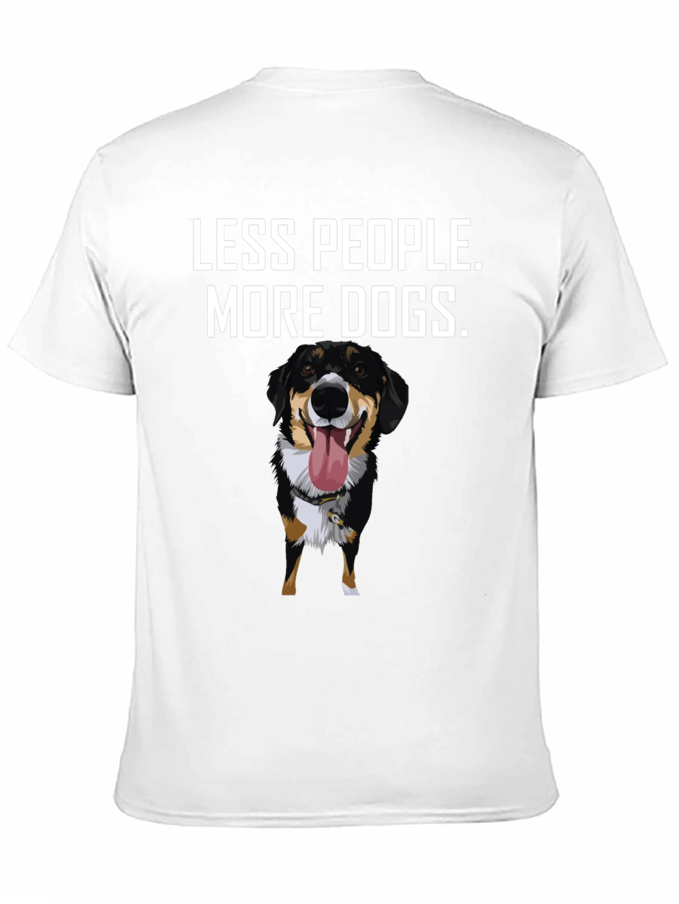 Less People More Dogs T-Shirt