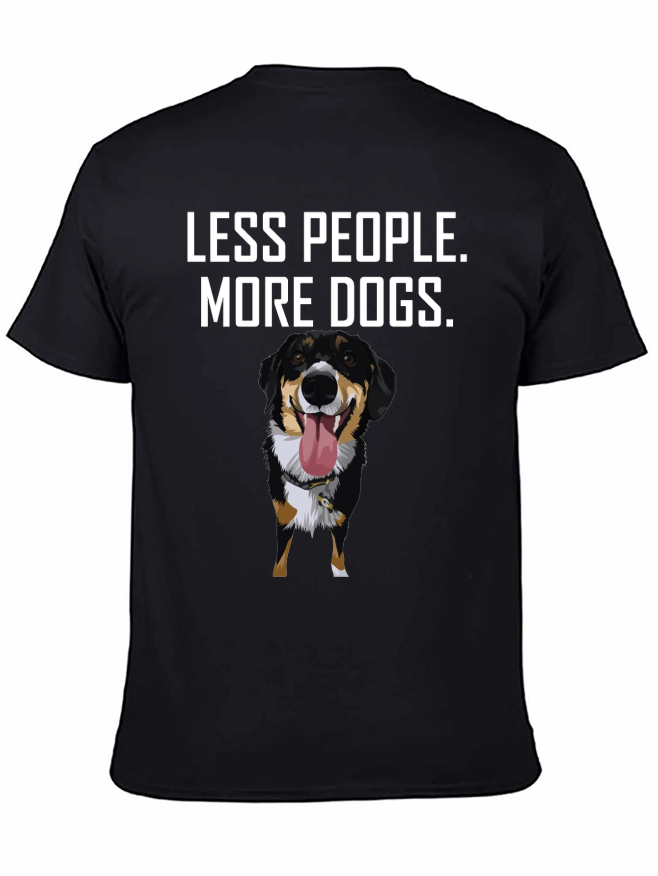 Less People More Dogs T-Shirt