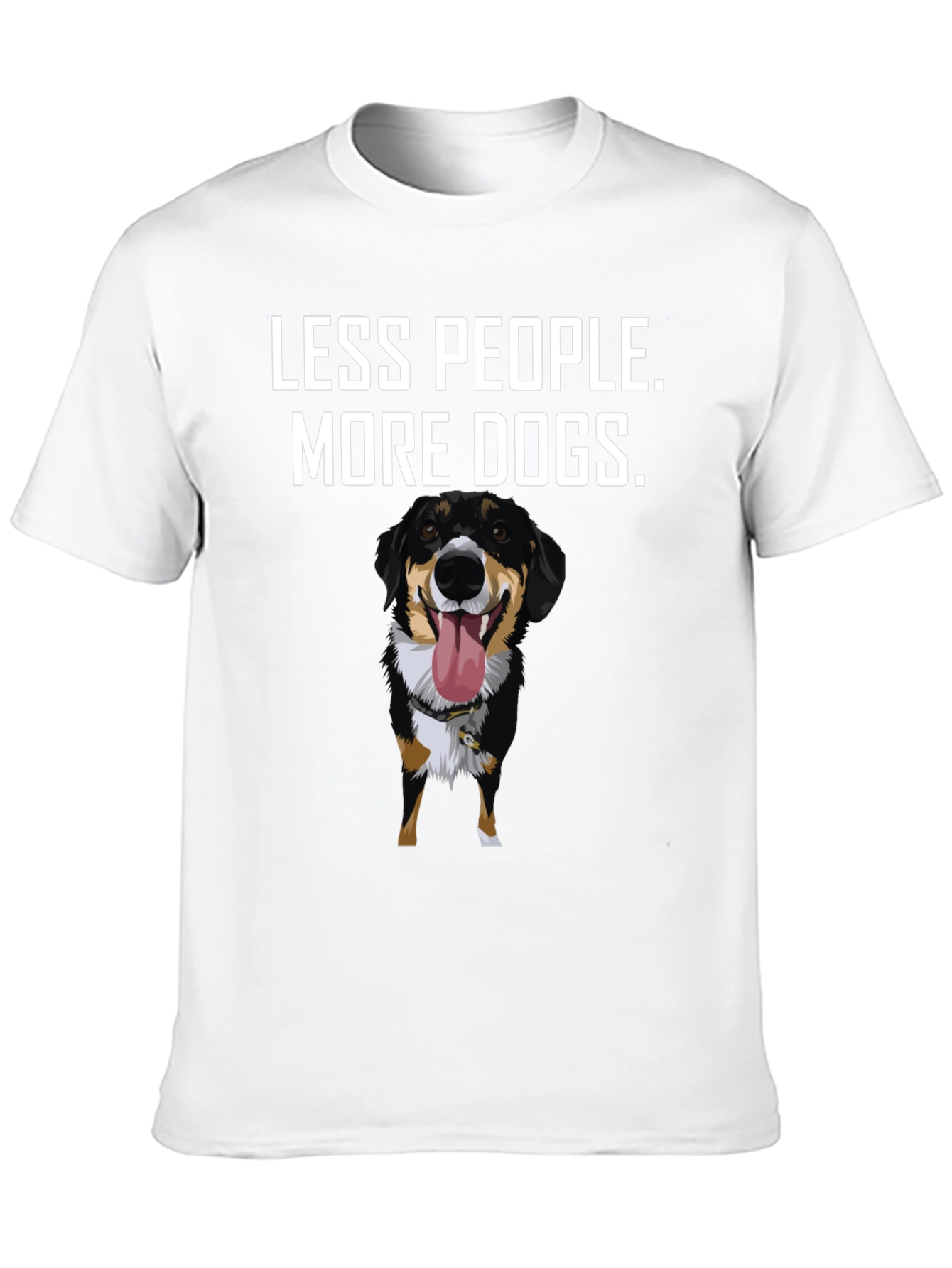 Less People More Dogs T-Shirt