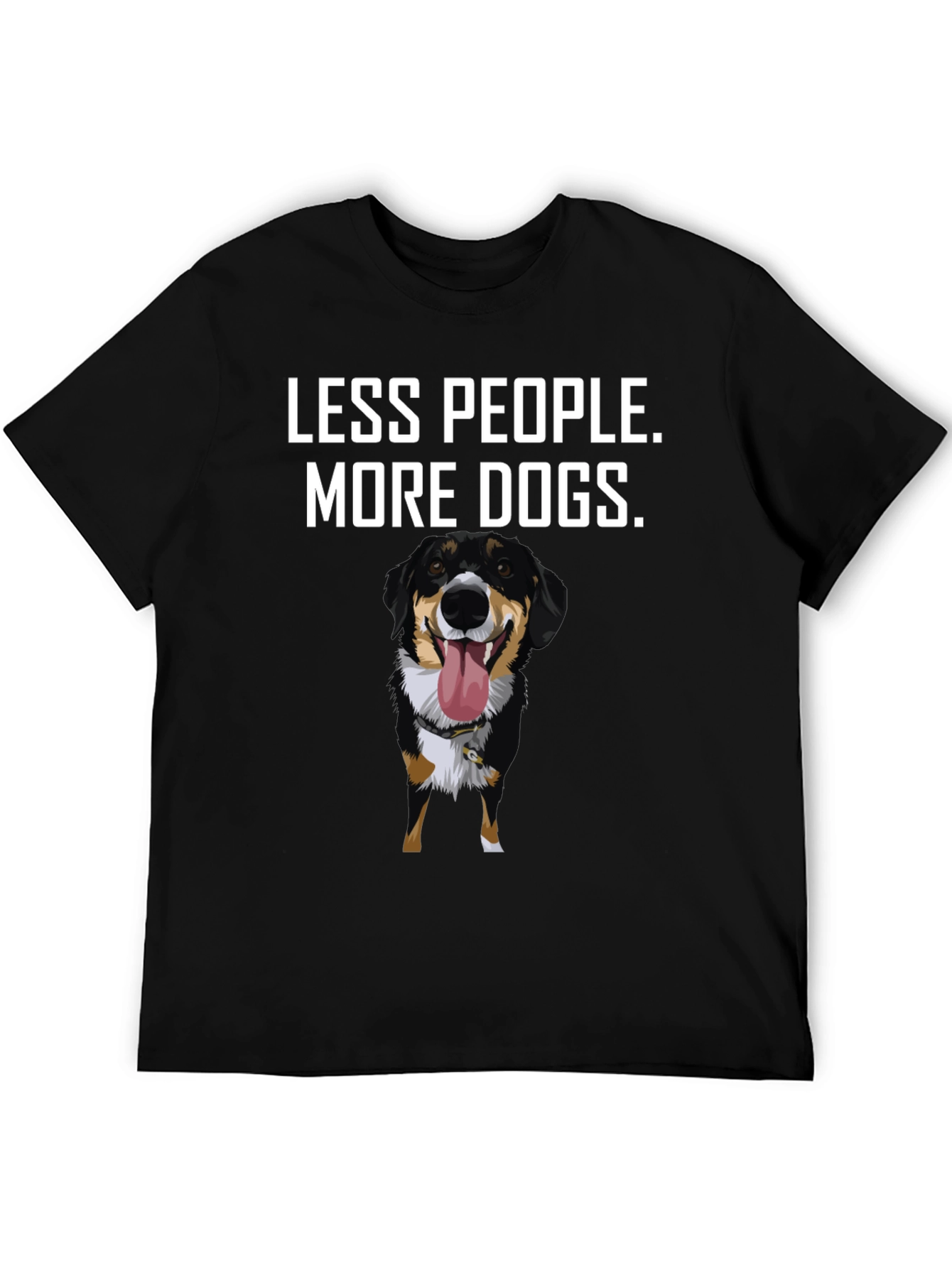Less People More Dogs T-Shirt